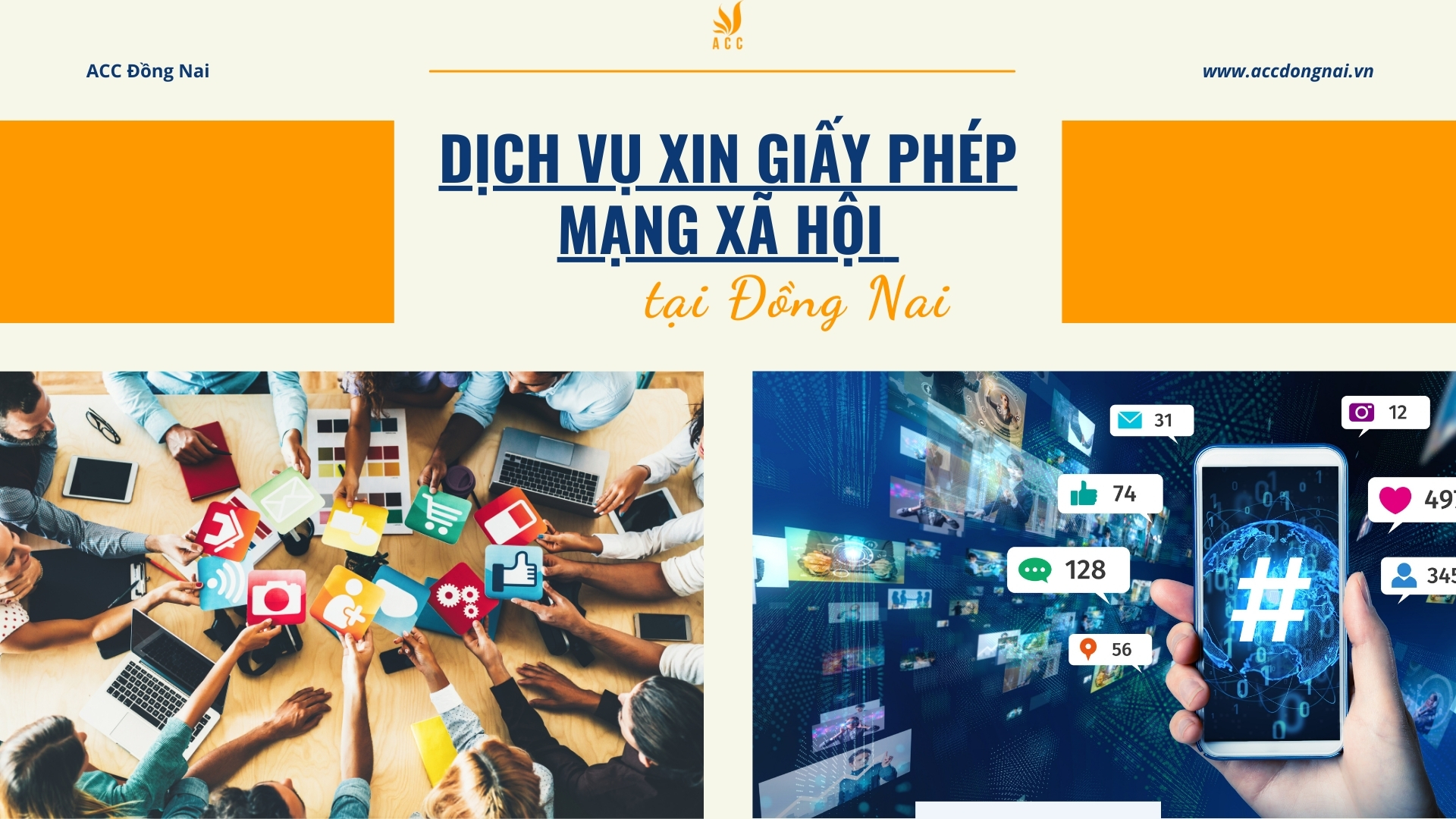 Xin giấy phép mạng xã hội tại Đồng Nai