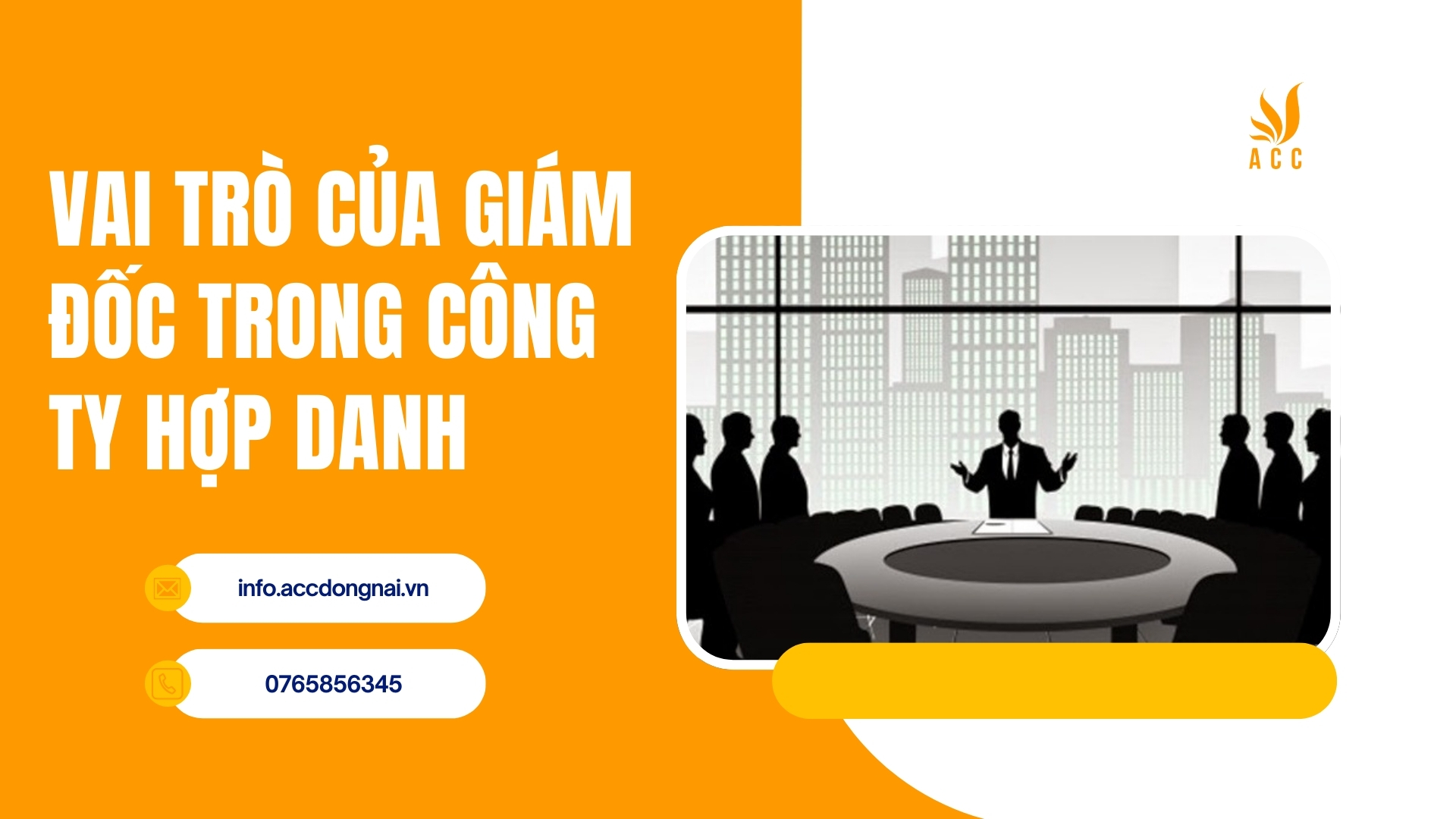 Vai trò của giám đốc trong công ty hợp danh