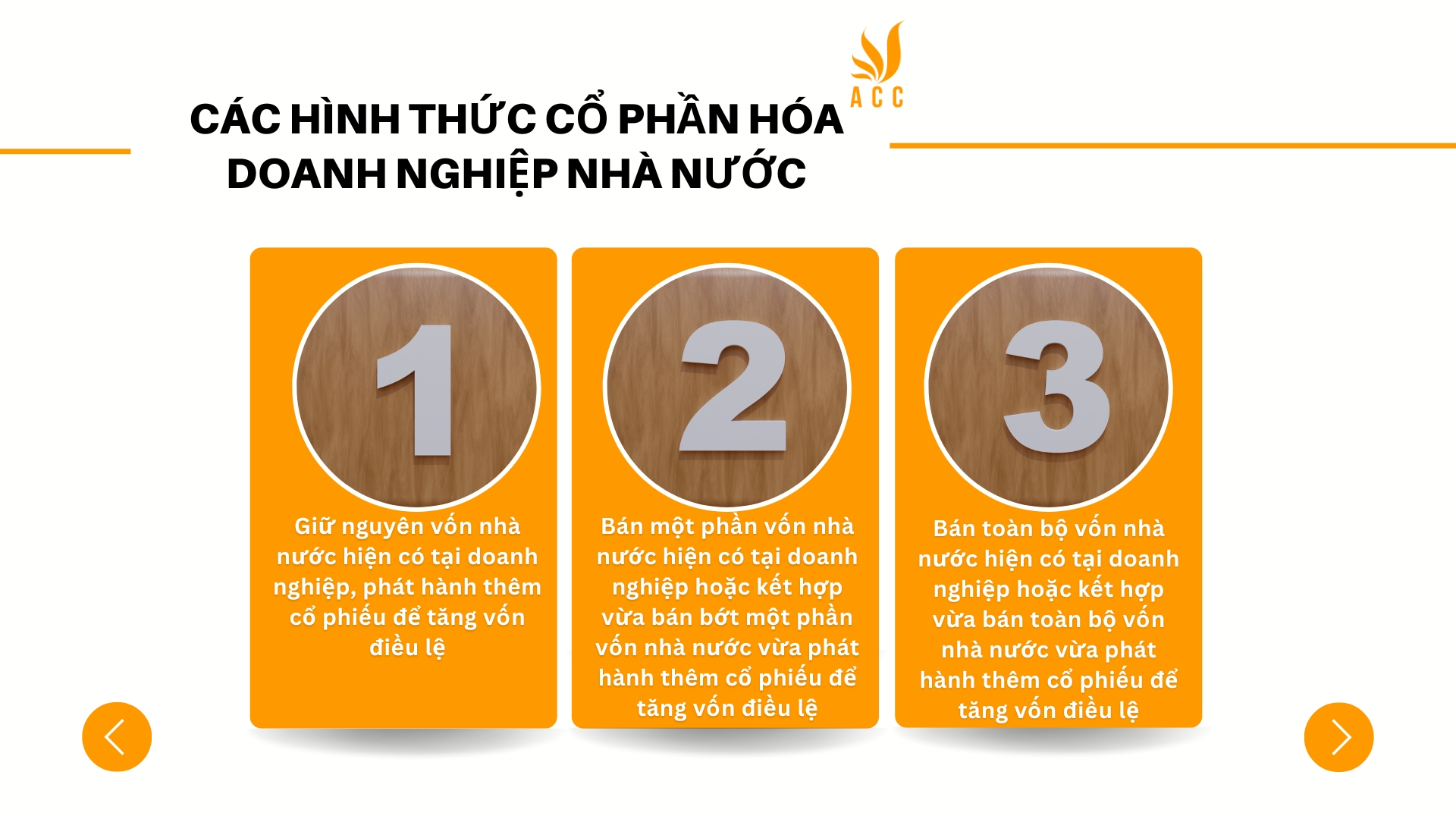 Các hình thức cổ phần hóa doanh nghiệp nhà nước