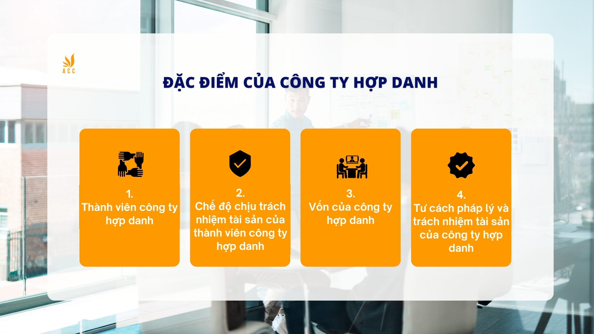 Đặc điểm của công ty hợp danh