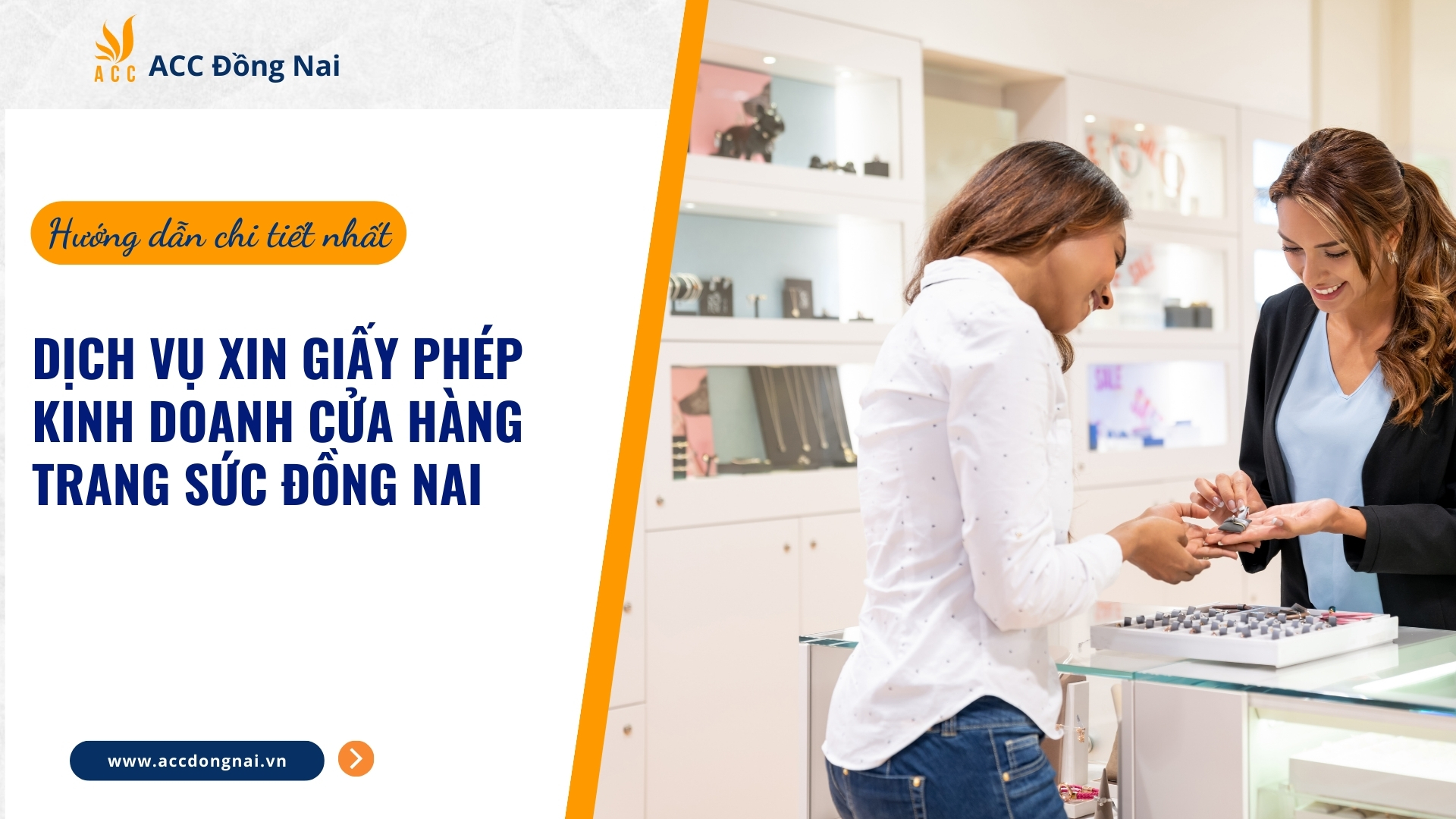 Dịch vụ xin giấy phép kinh doanh cửa hàng trang sức tại Đồng Nai