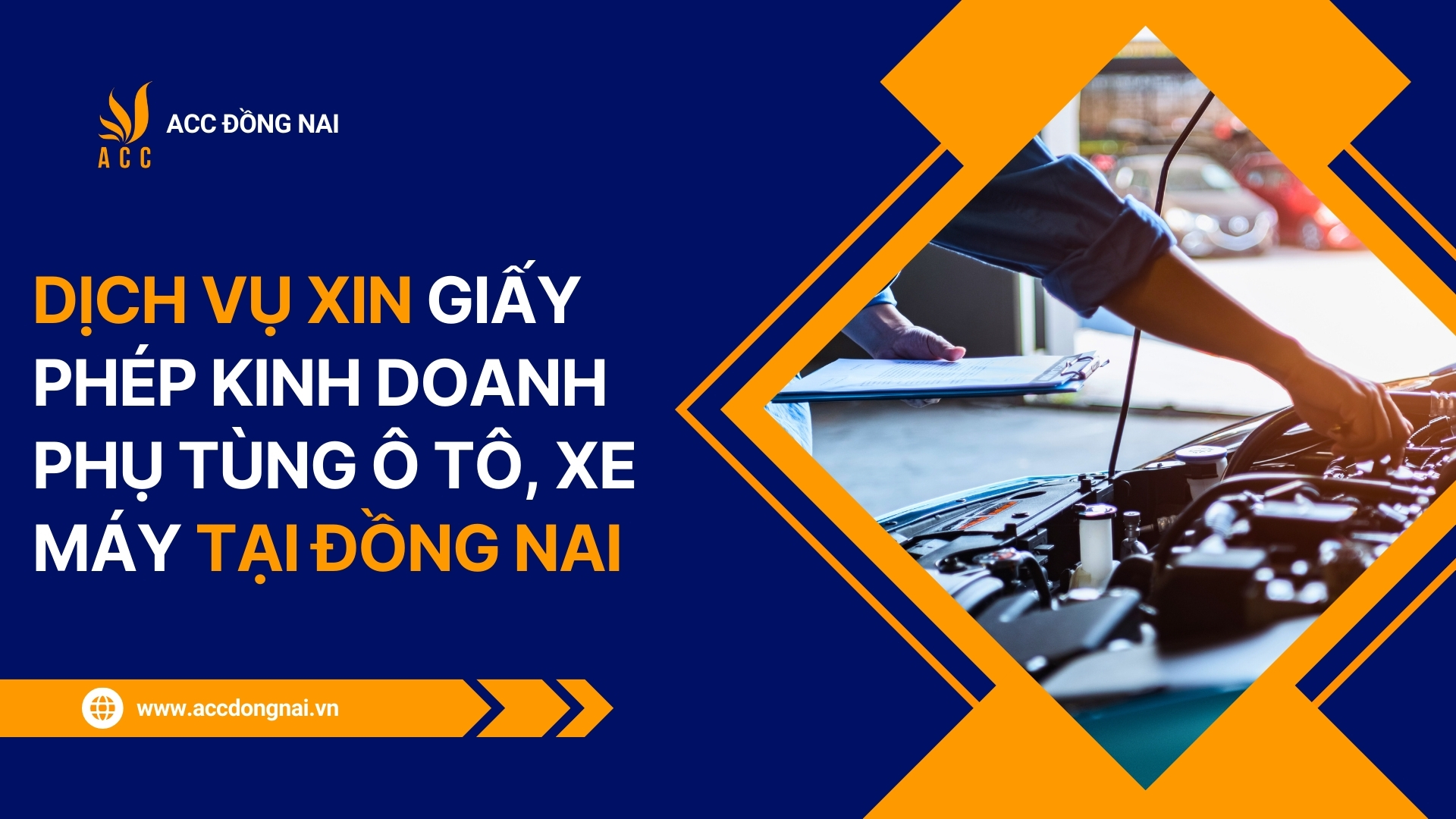 Dịch vụ xin giấy phép kinh doanh phụ tùng ô tô, xe máy tại Đồng Nai