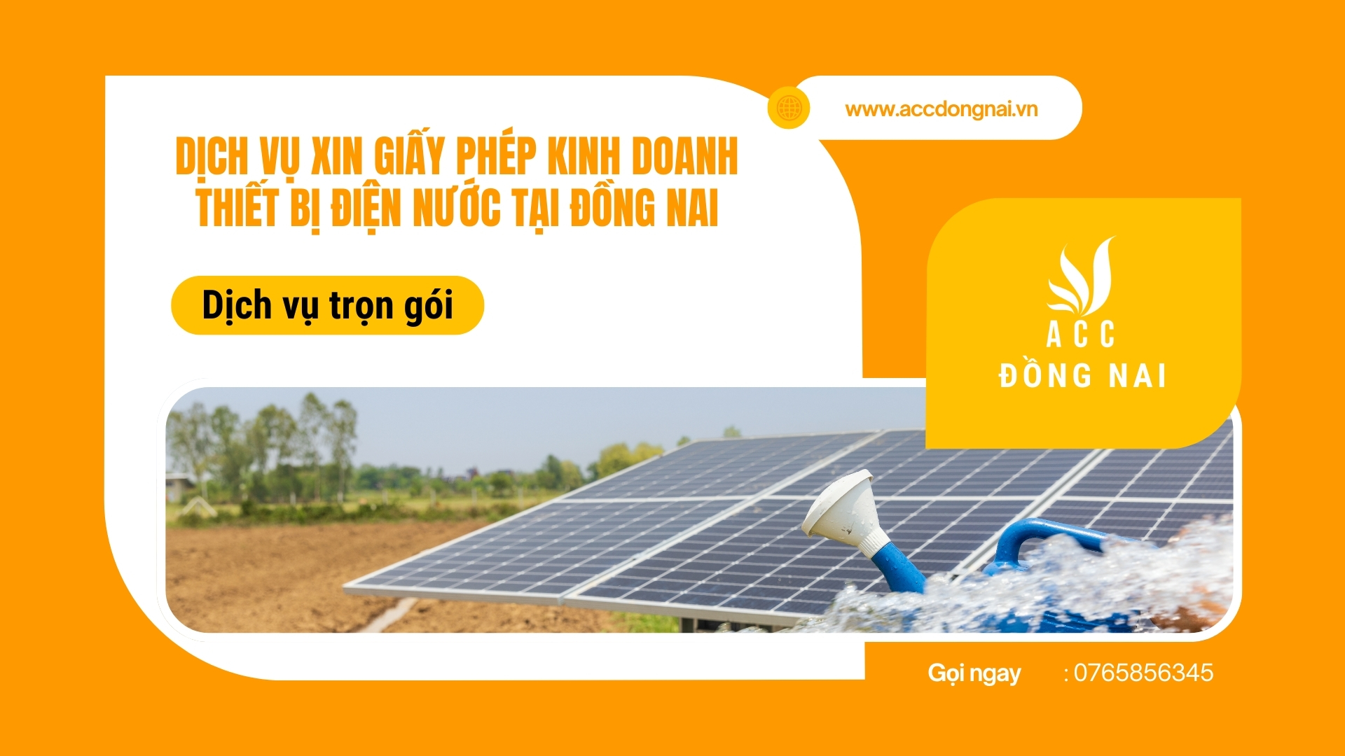 Dịch vụ xin giấy phép kinh doanh thiết bị điện nước tại Đồng Nai