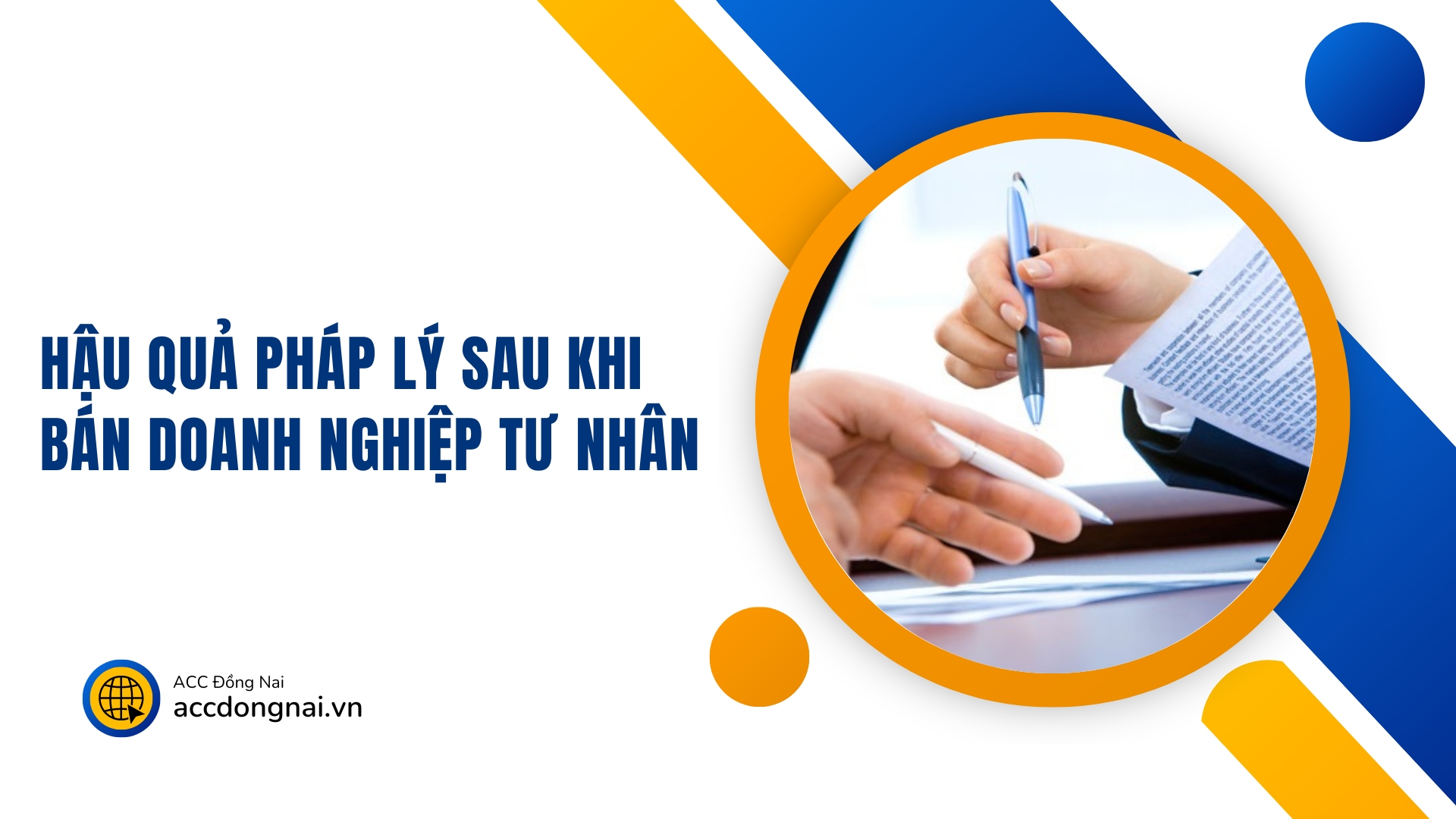 Hậu quả pháp lý sau khi bán doanh nghiệp tư nhân