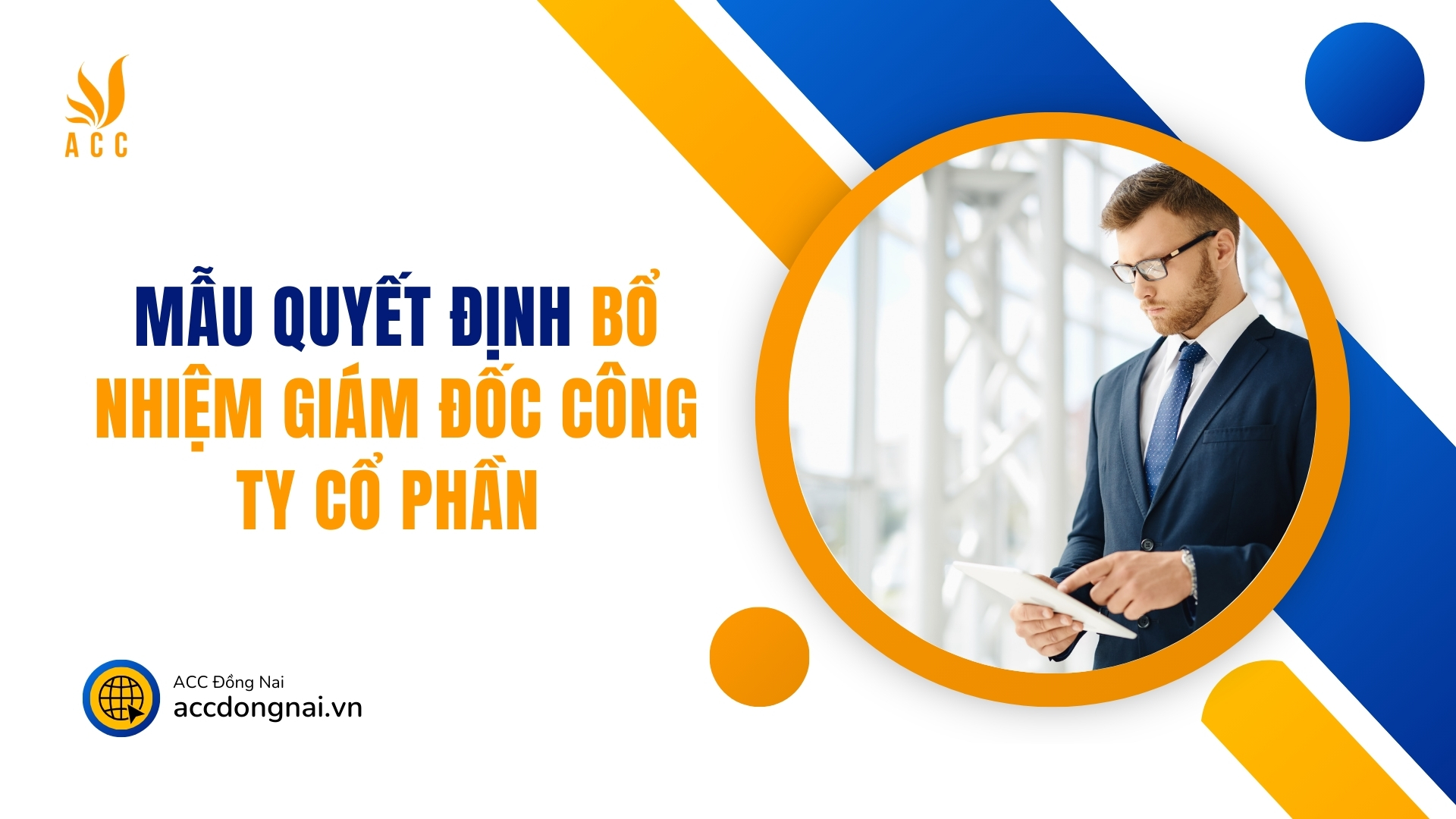 Mẫu Quyết định bổ nhiệm Giám đốc công ty cổ phần 