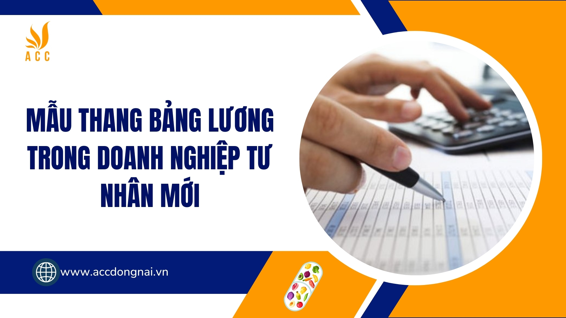 Mẫu thang bảng lương trong doanh nghiệp tư nhân mới