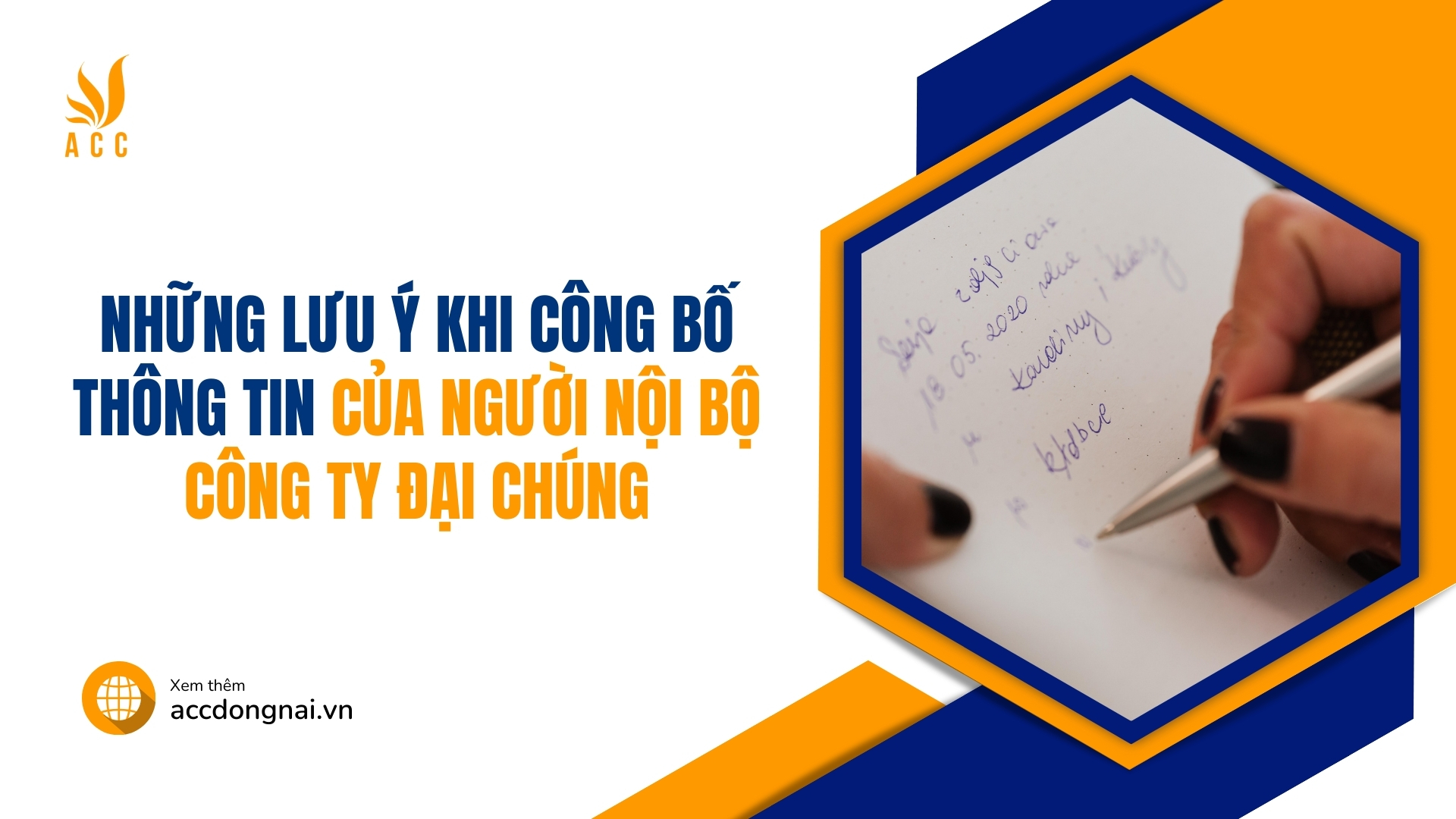 Những lưu ý khi công bố thông tin của người nội bộ công ty đại chúng