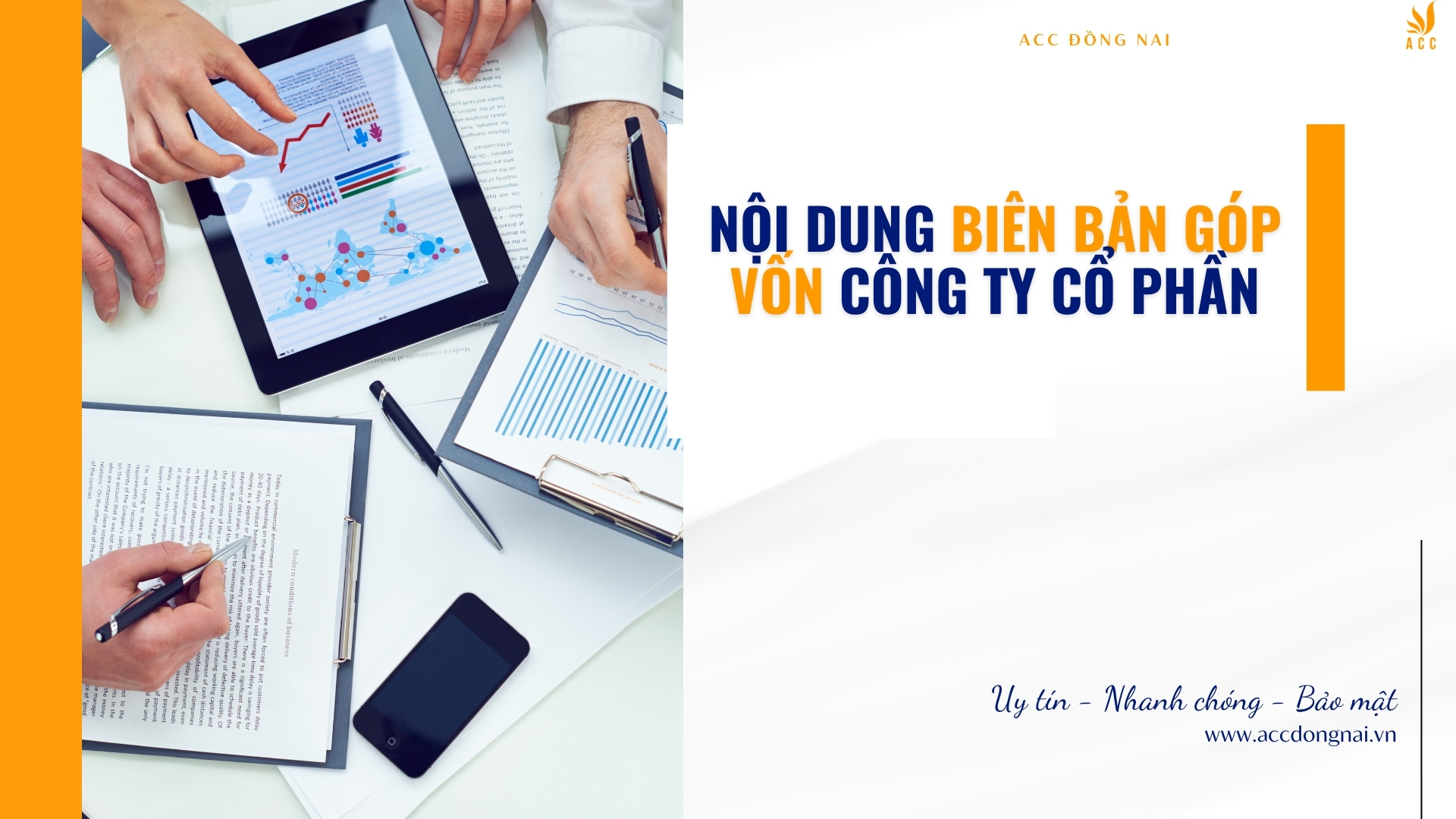 Nội dung biên bản góp vốn công ty cổ phần