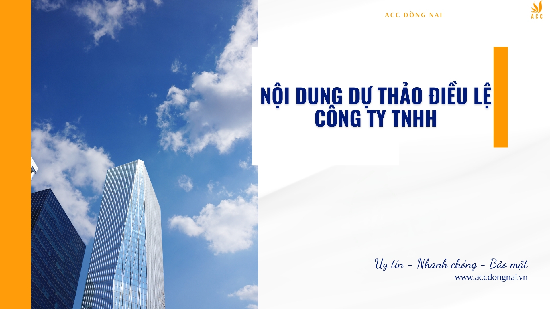 Nội dung dự thảo điều lệ Công ty TNHH