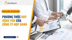 Phương thức huy động vốn của công ty hợp danh