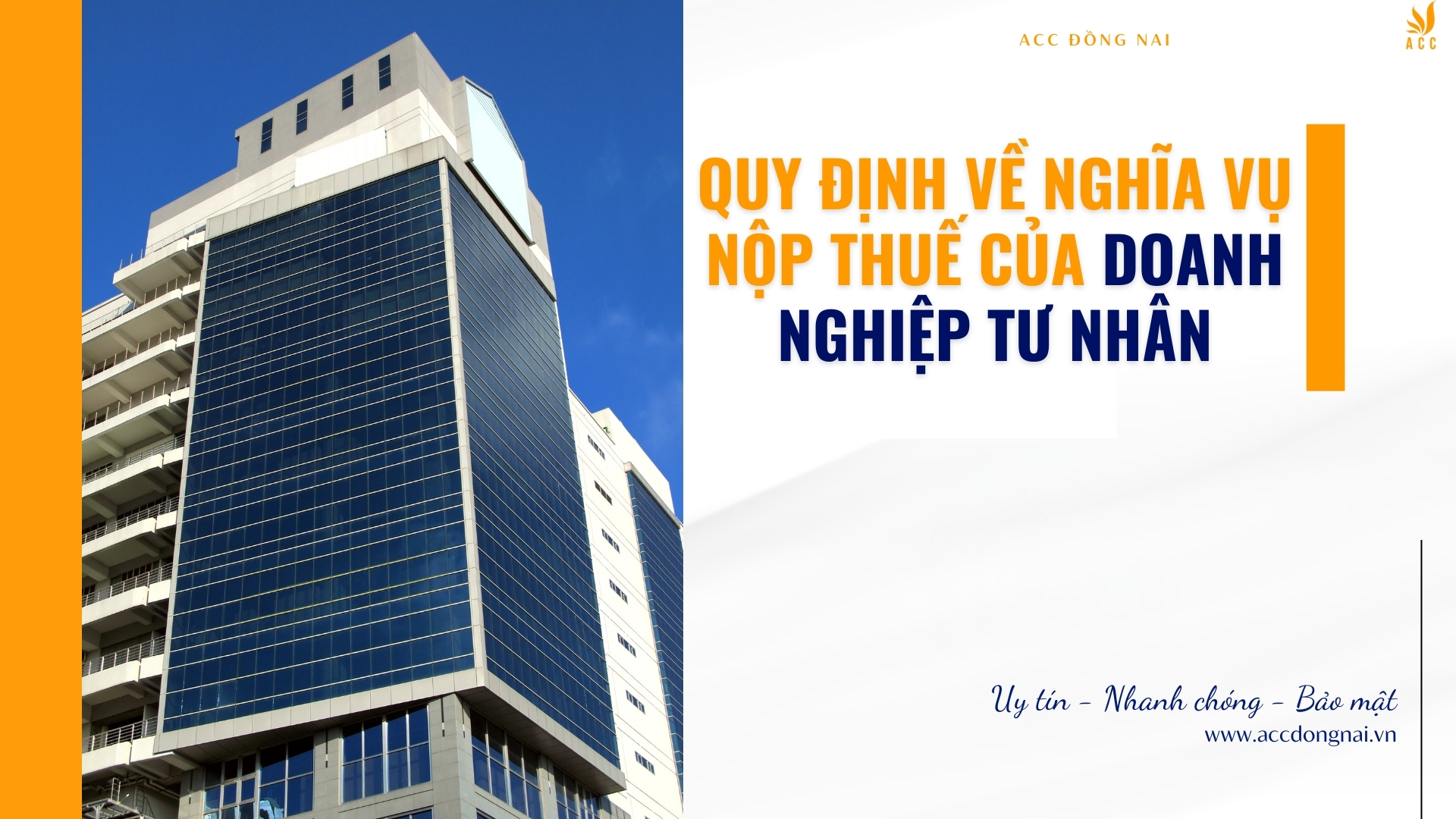 Quy định về nghĩa vụ nộp thuế của Doanh nghiệp tư nhân