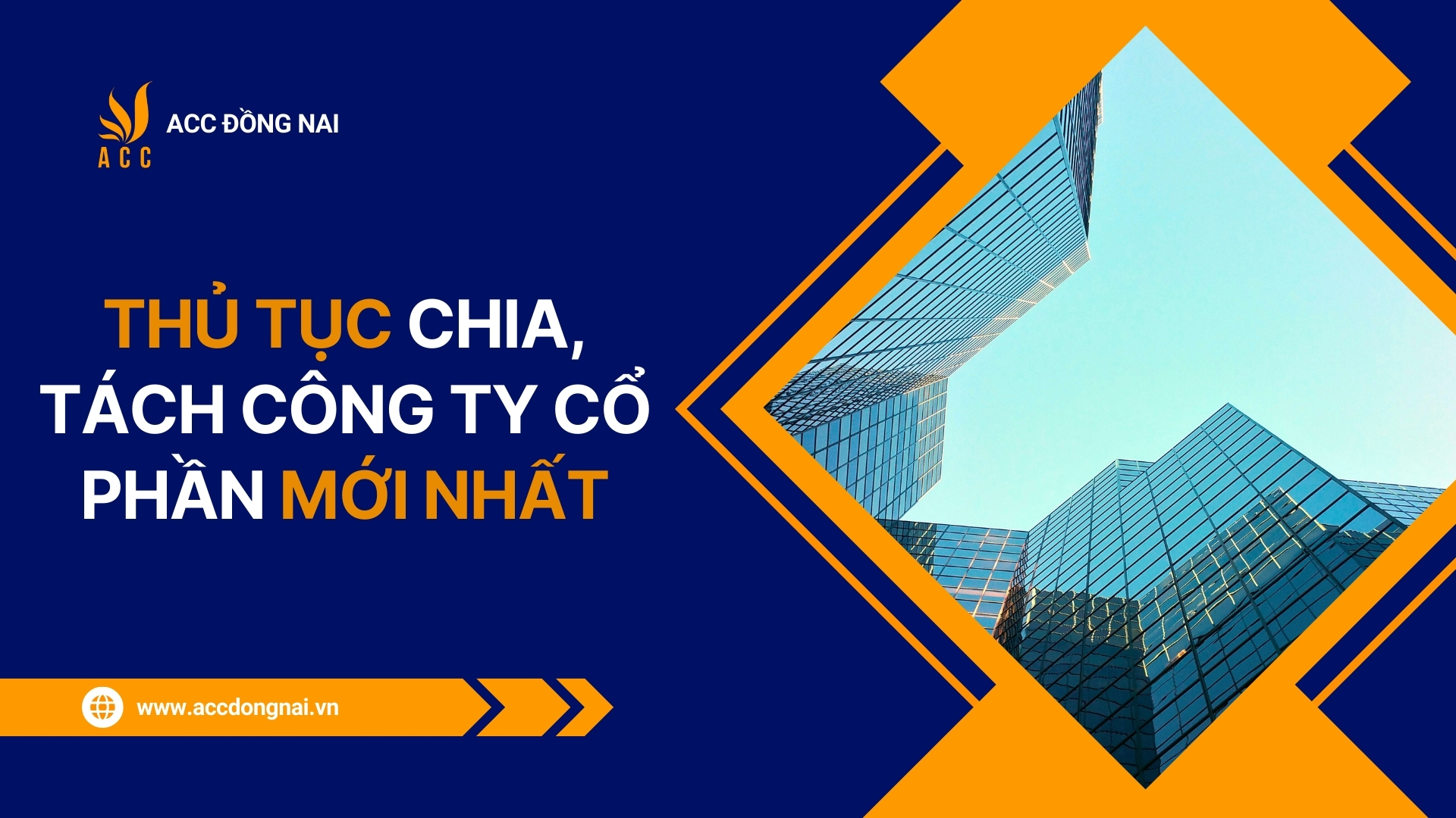 Thủ tục chia, tách công ty cổ phần mới nhất