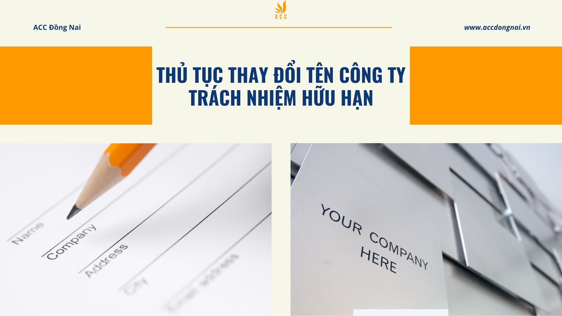 Thủ tục thay đổi tên công ty TNHH