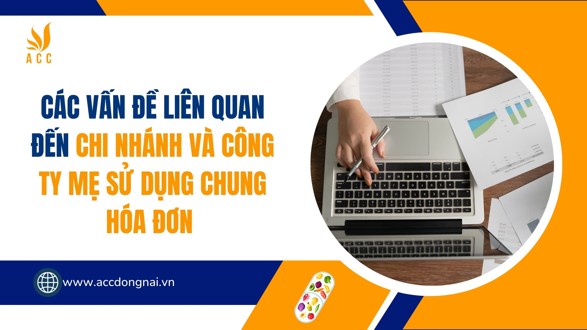 Các vấn đề liên quan đến chi nhánh và công ty mẹ sử dụng chung hóa đơn 