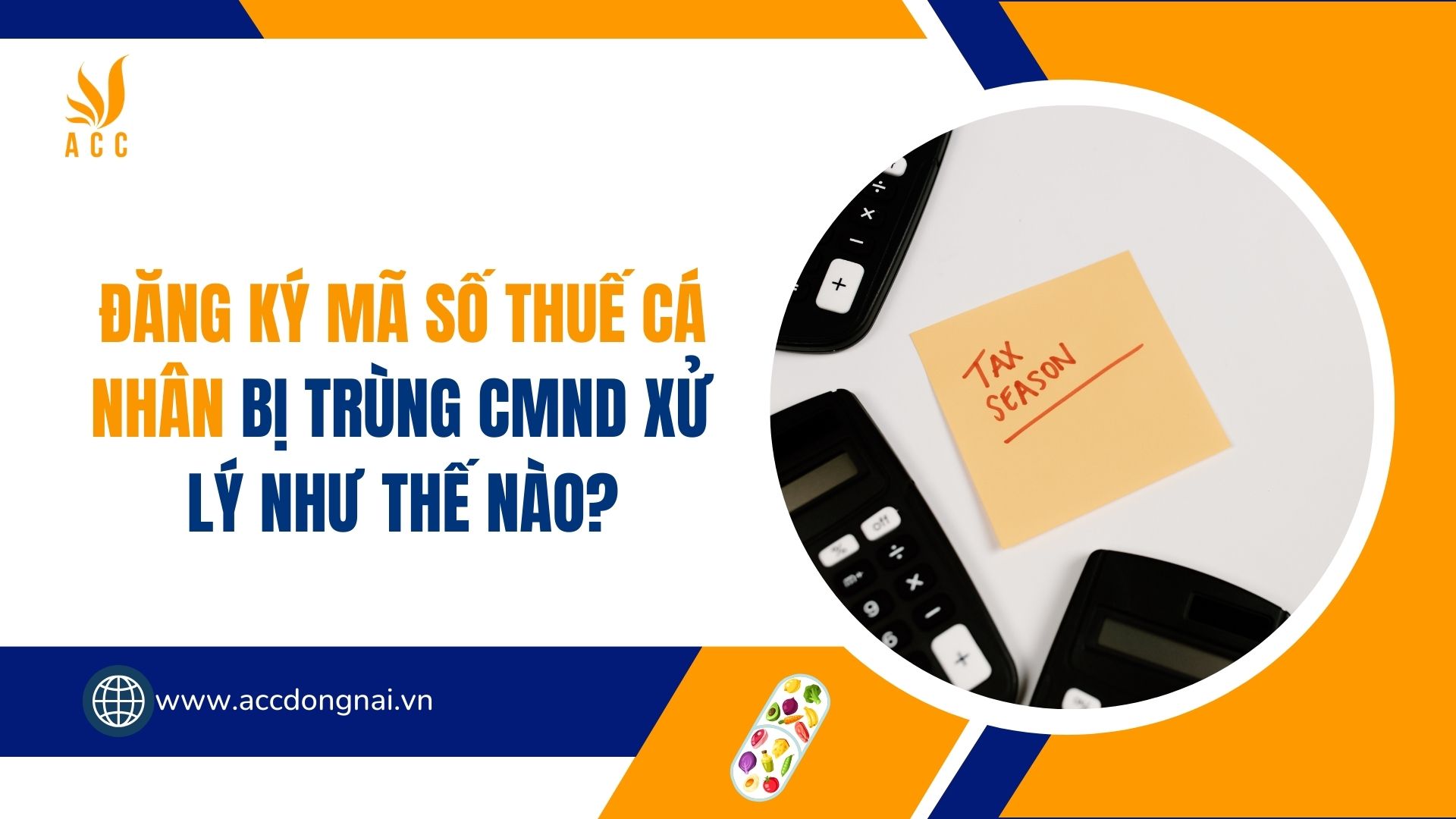 Đăng ký mã số thuế cá nhân bị trùng CMND xử lý như thế nào?