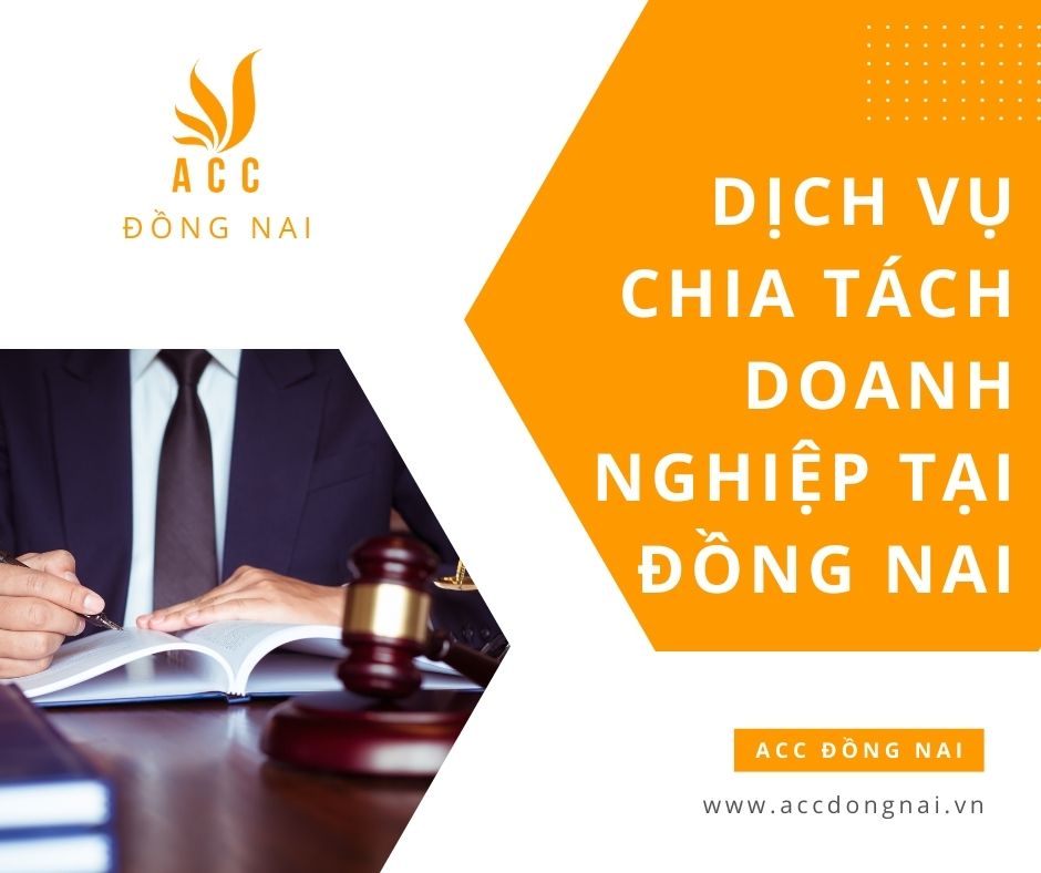 Dịch vụ chia tách doanh nghiệp tại Đồng Nai