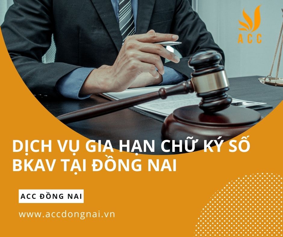 Dịch vụ gia hạn chữ ký số Bkav tại Đồng Nai