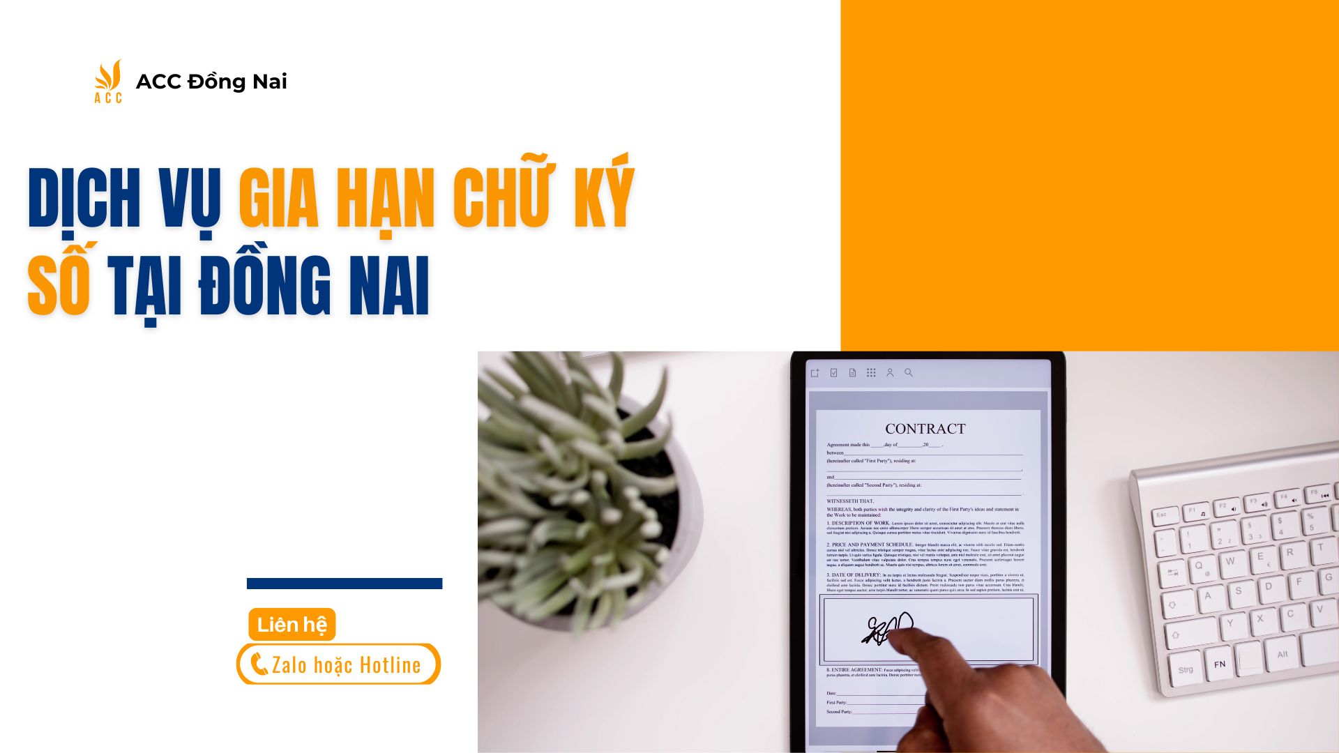 Dịch vụ gia hạn chữ ký số tại Đồng Nai