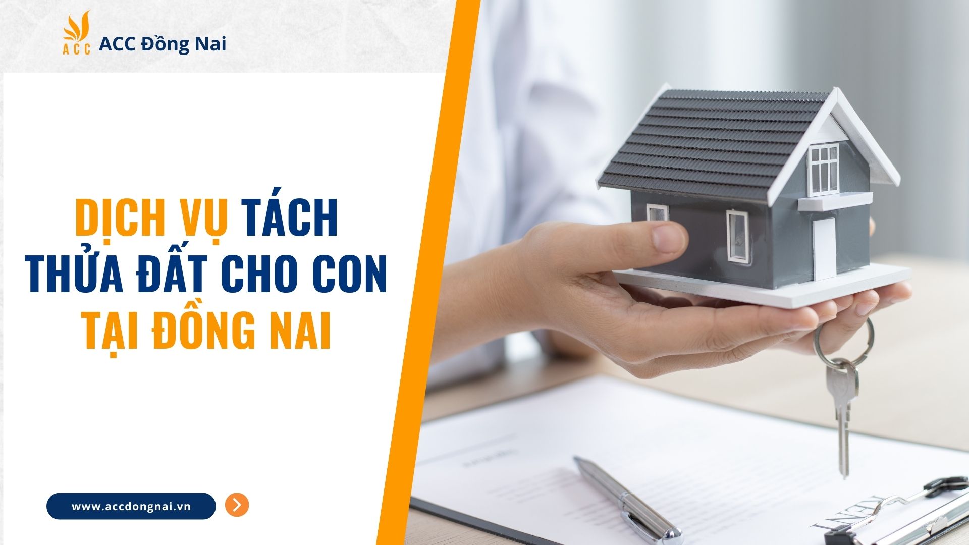 Dịch vụ tách thửa đất cho con tại Đồng Nai