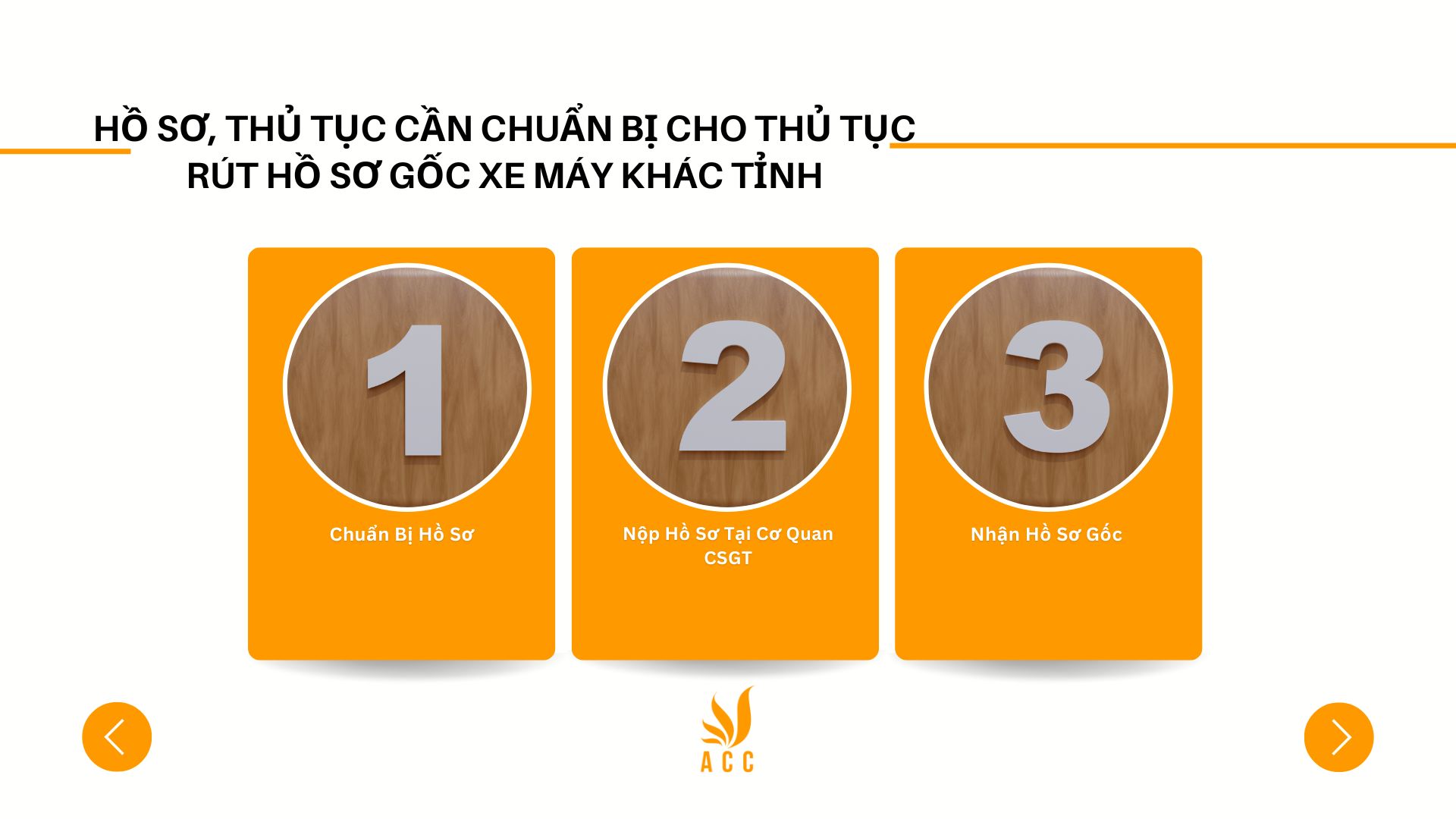 Hồ sơ, thủ tục cần chuẩn bị cho thủ tục rút hồ sơ gốc xe máy khác tỉnh