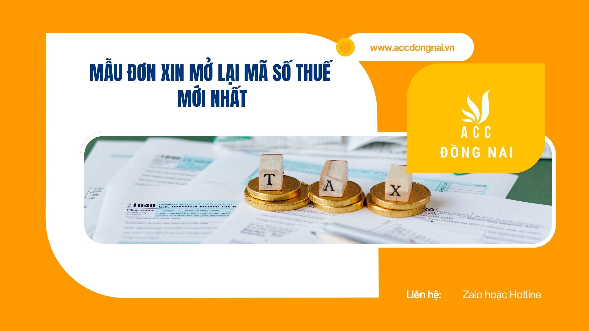 Mẫu đơn xin mở lại mã số thuế mới nhất