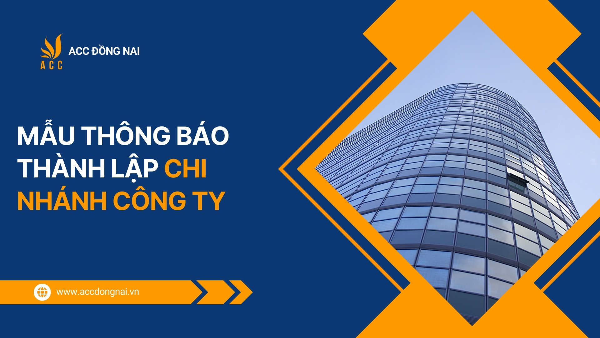 Mẫu thông báo thành lập chi nhánh công ty