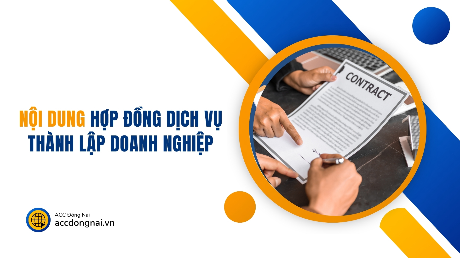 Nội dung hợp đồng dịch vụ thành lập doanh nghiệp