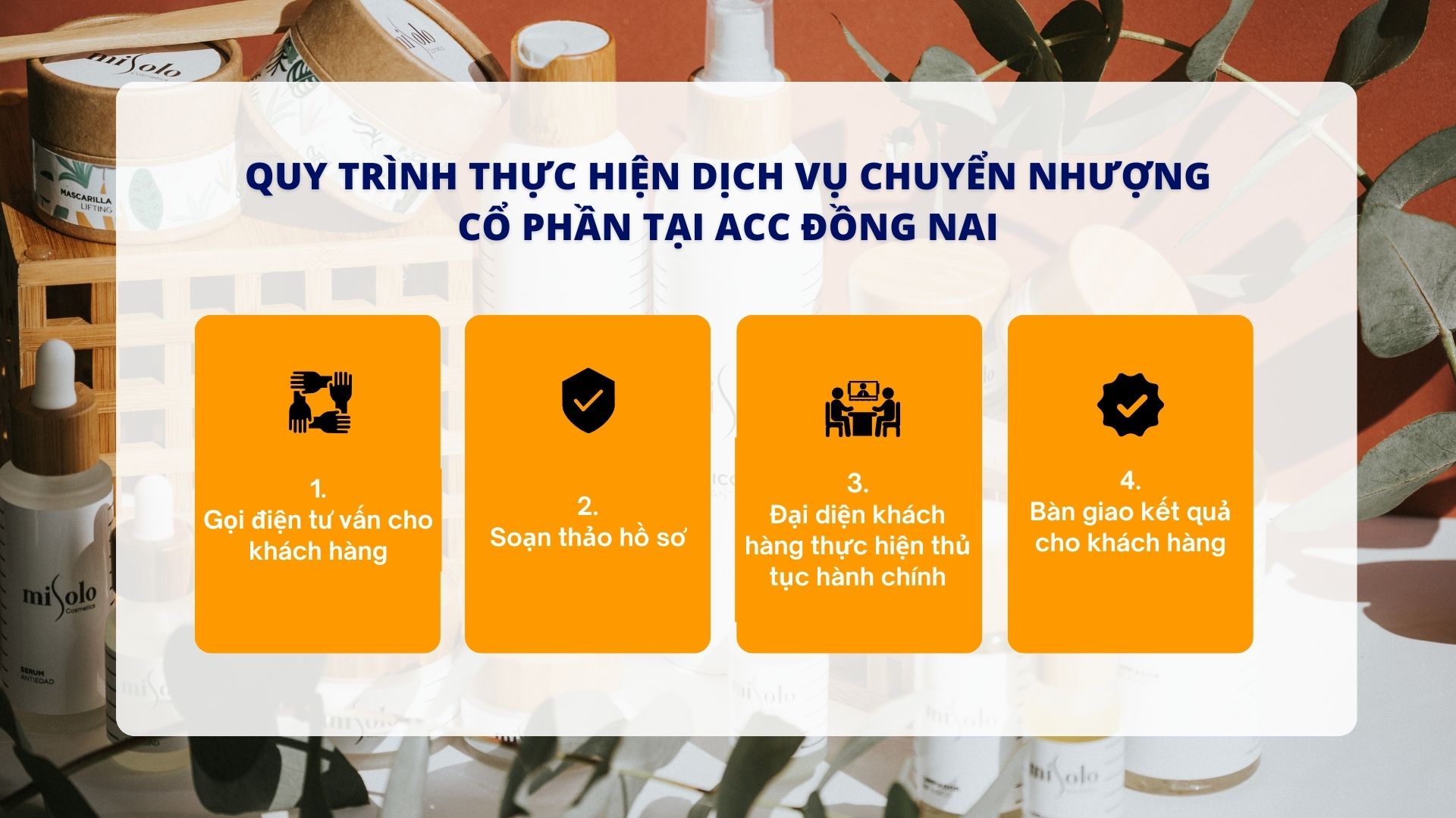 Quy trình thực hiện dịch vụ chuyển nhượng cổ phần tại ACC Đồng Nai