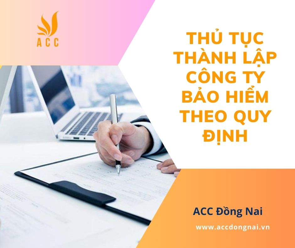 Thủ tục thành lập công ty bảo hiểm theo quy định