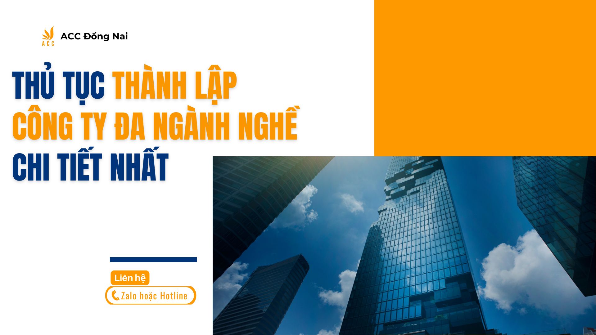 Thủ tục thành lập công ty đa ngành nghề chi tiết nhất