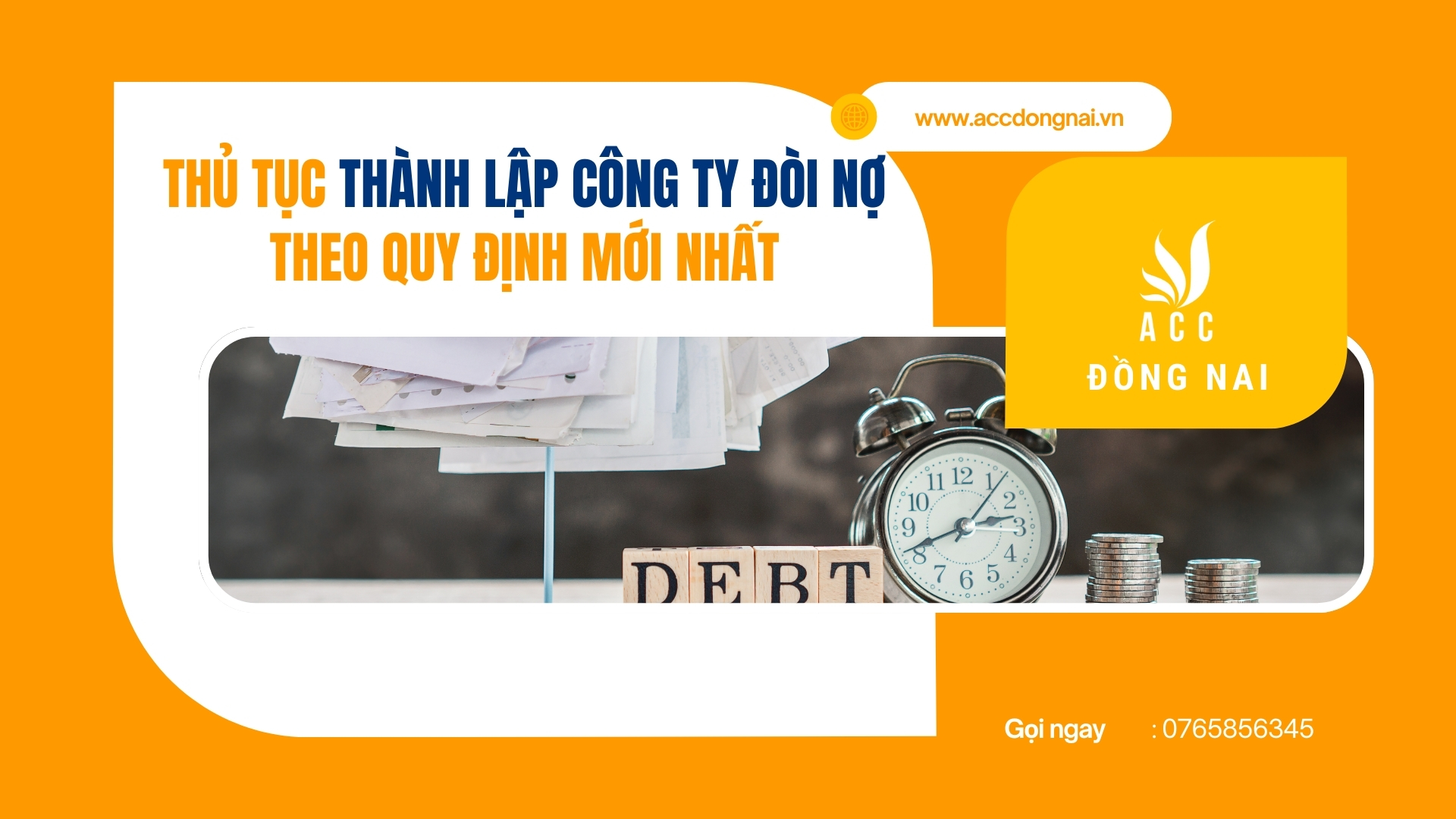 Thủ tục thành lập công ty đòi nợ theo quy định mới nhất