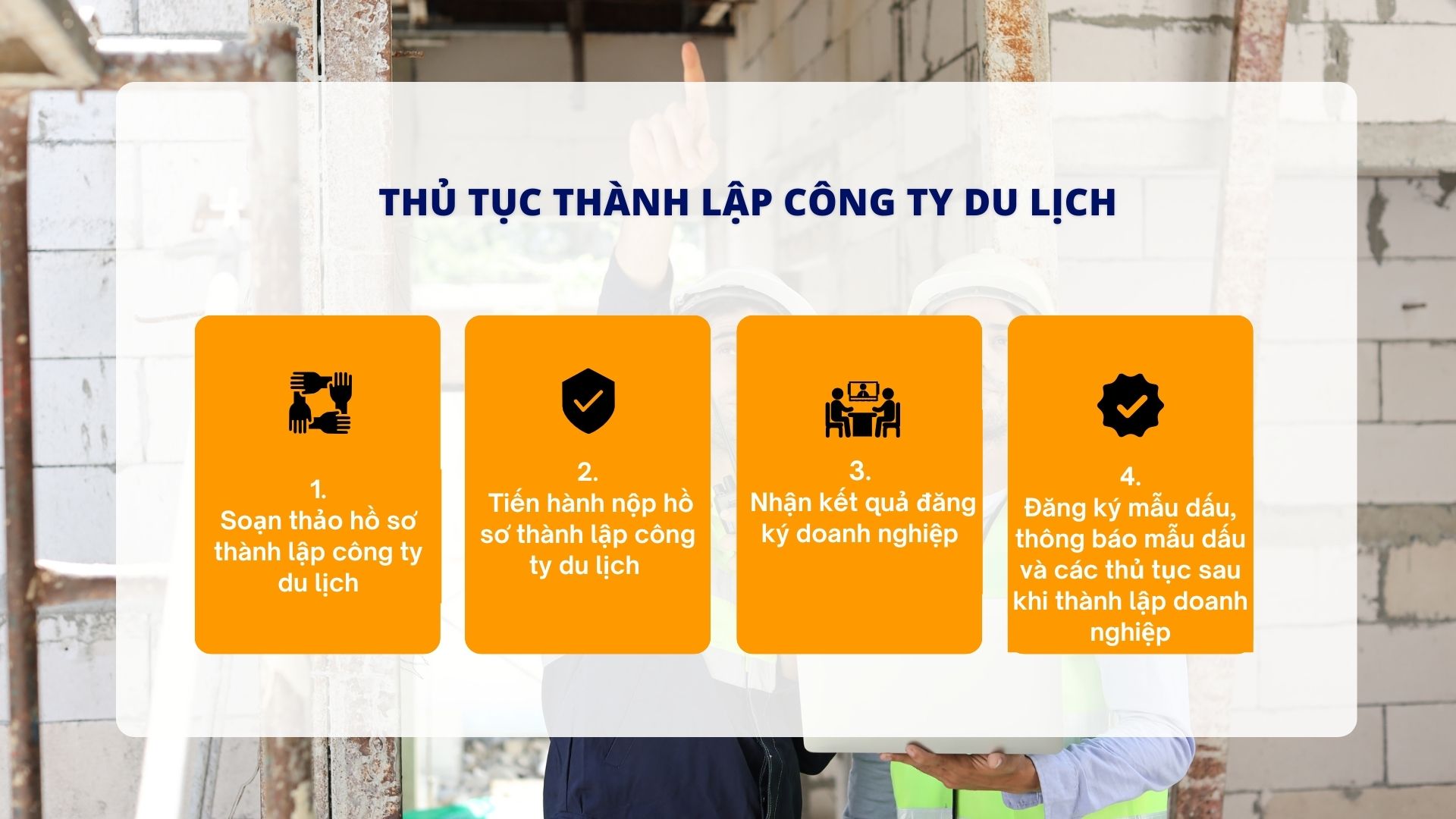 Thủ tục thành lập công ty du lịch