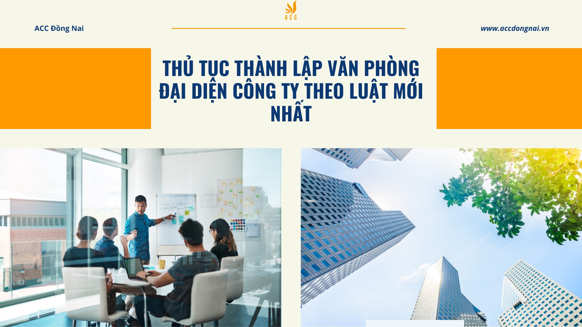 Thủ tục thành lập văn phòng đại diện công ty theo luật mới nhất