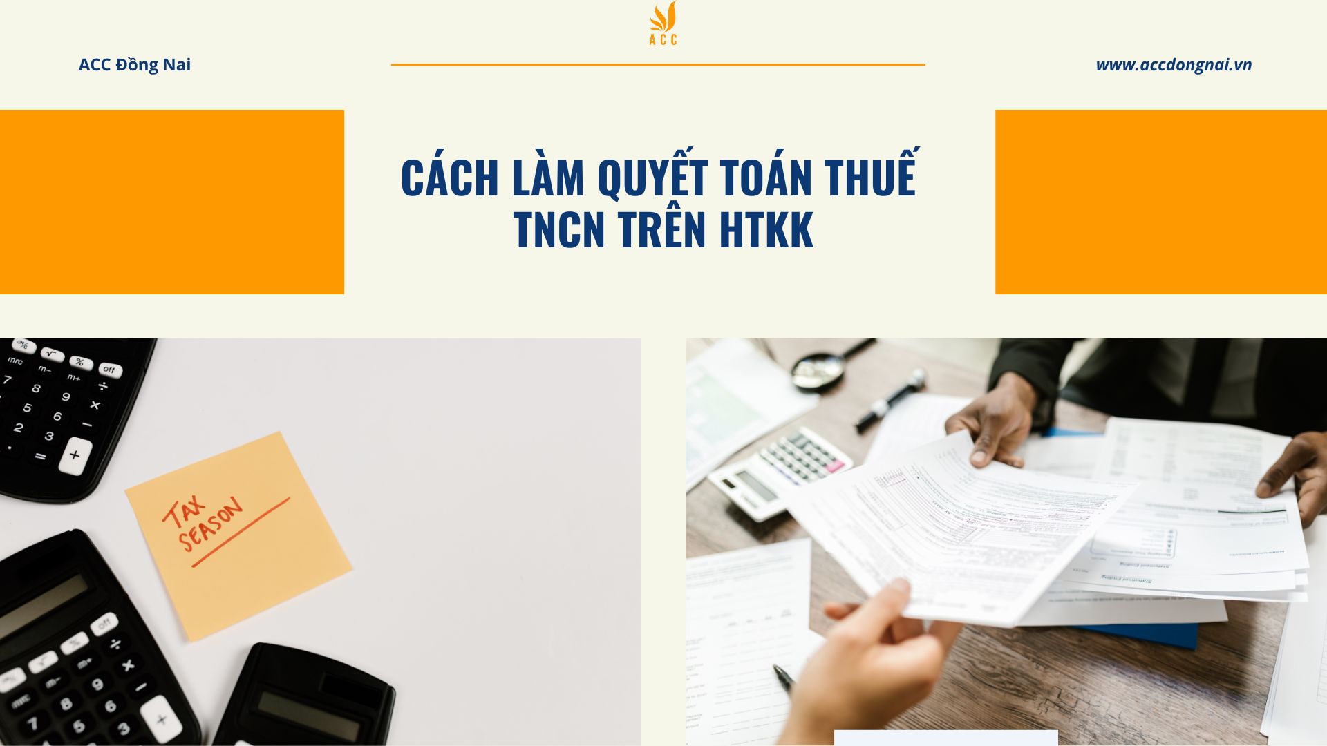 Cách làm quyết toán thuế TNCN trên HTKK