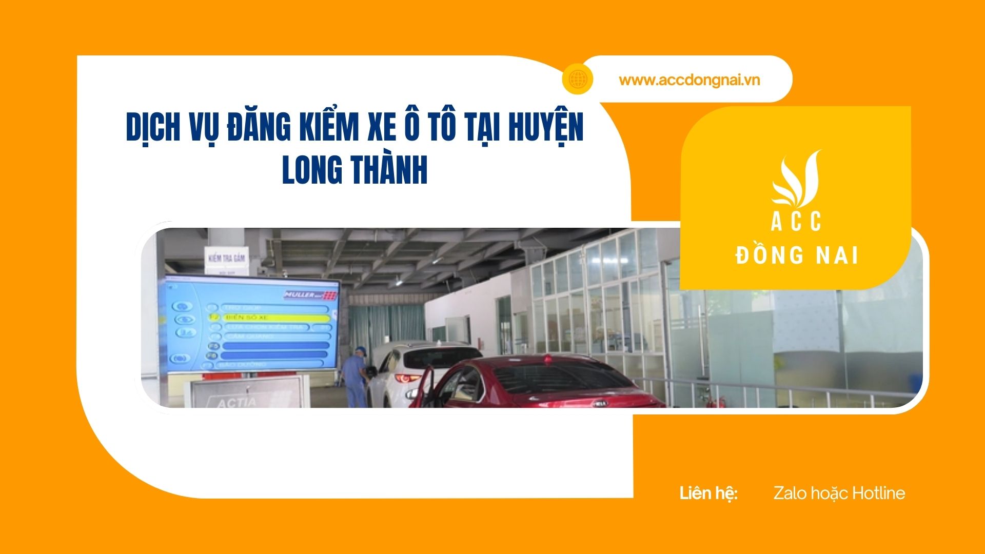 Dịch vụ đăng kiểm xe ô tô tại huyện Long Thành