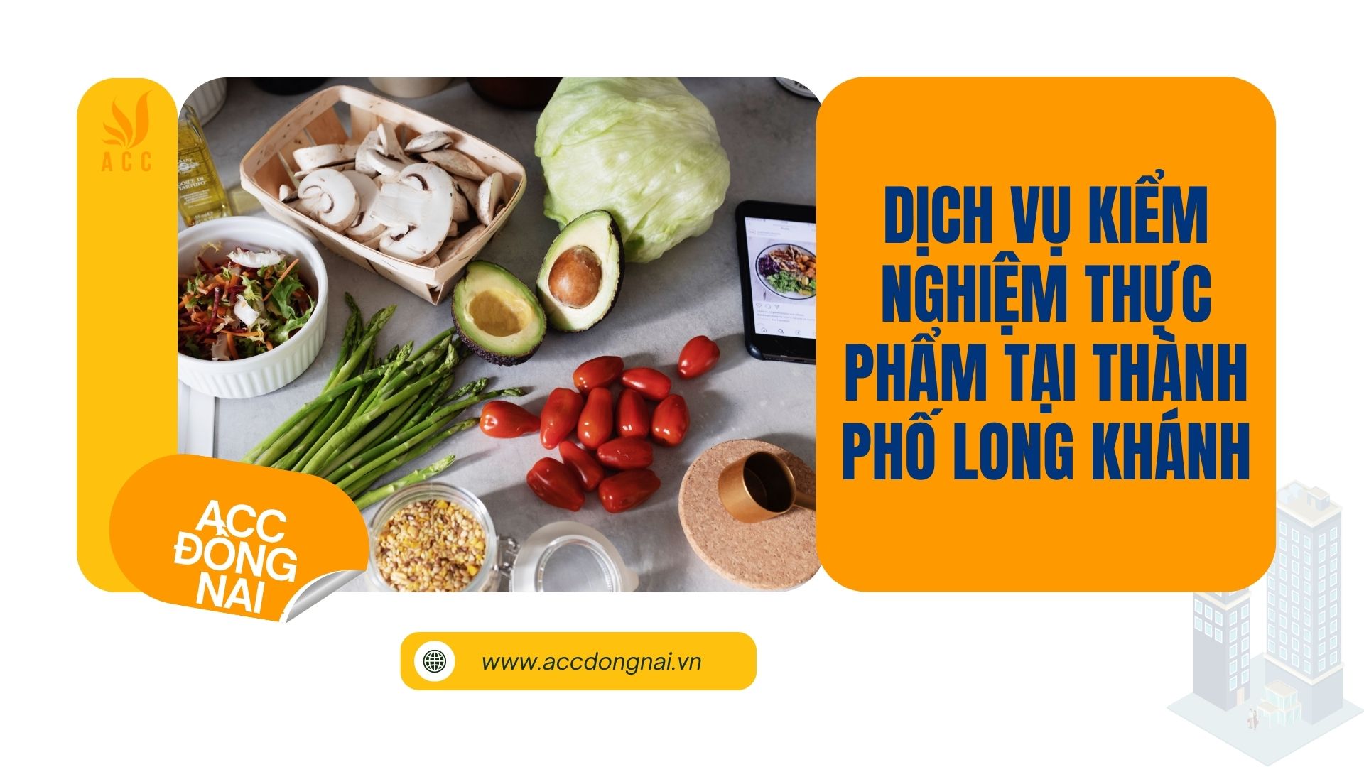 Dịch vụ kiểm nghiệm thực phẩm tại Thành phố Long Khánh