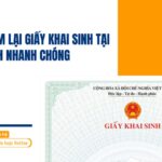 Dịch vụ làm lại giấy khai sinh tại Long Khánh nhanh chóng