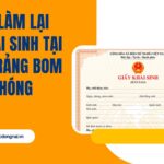 Dịch vụ làm lại giấy khai sinh tại huyện Trảng Bom nhanh chóng