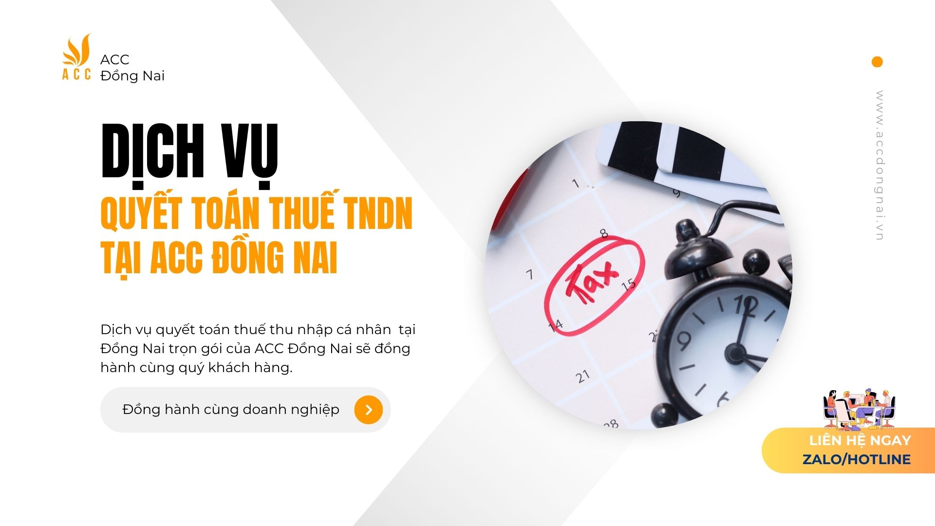 Dịch vụ quyết toán thuế TNDN tại ACC Đồng Nai