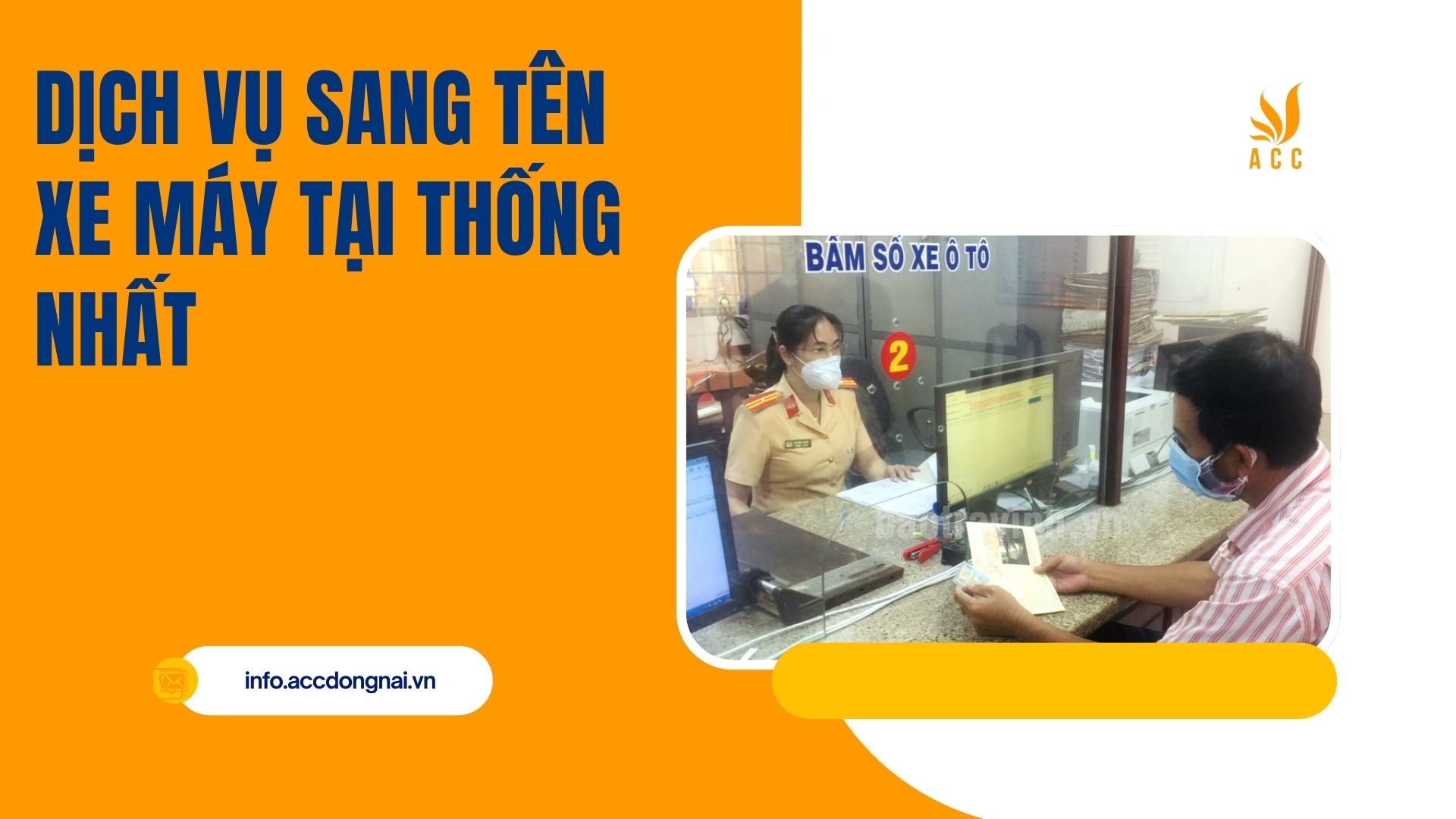 Dịch vụ sang tên xe máy tại Thống Nhất