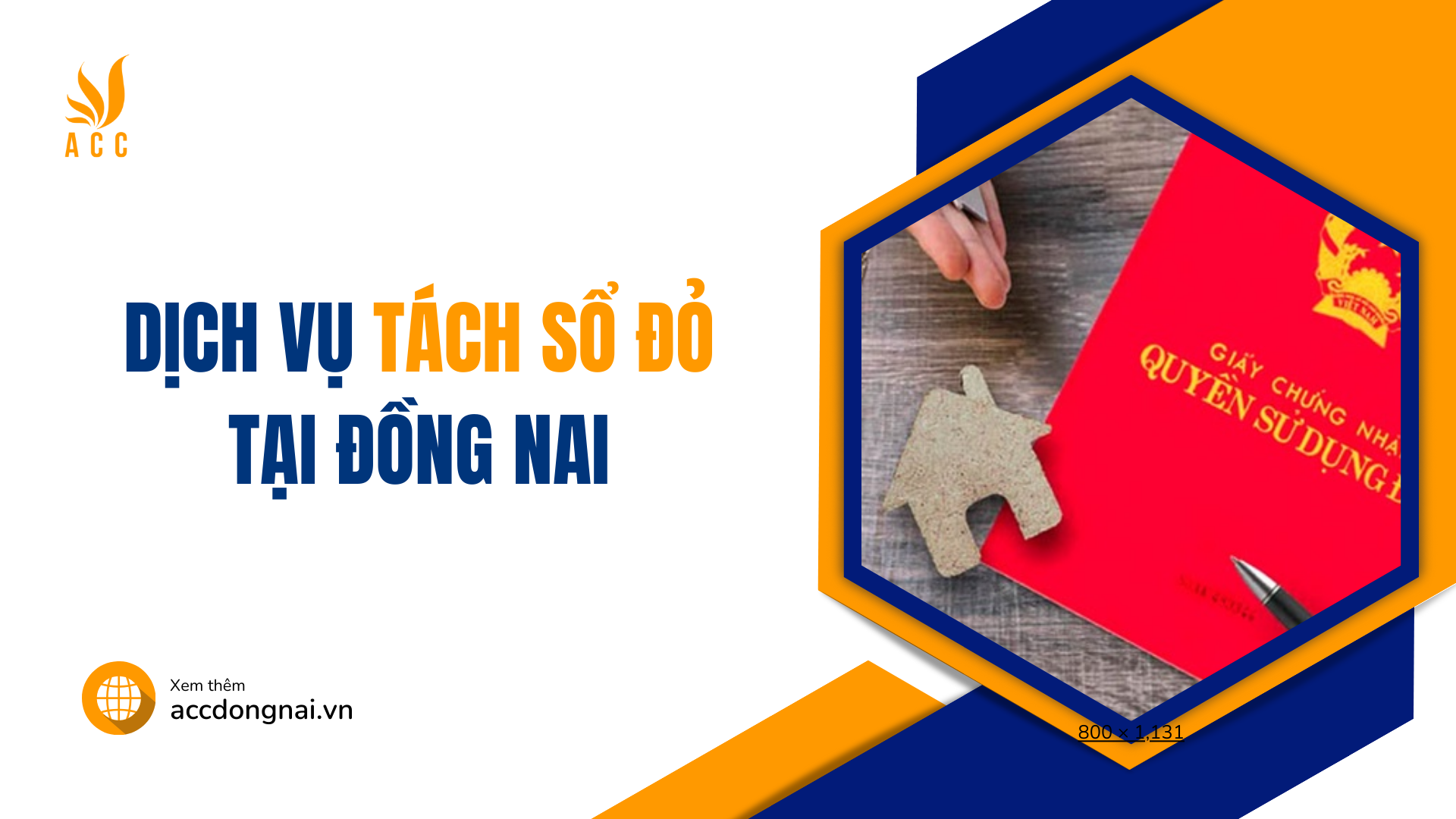 Dịch vụ tách sổ đỏ tại Đồng Nai