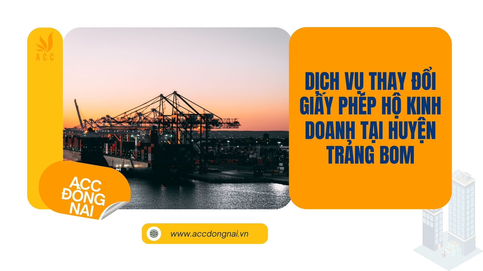 Dịch vụ thay đổi giấy phép hộ kinh doanh tại Huyện Trảng Bom