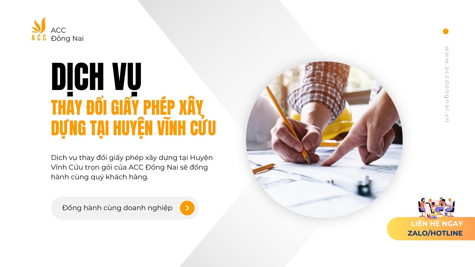 Dịch vụ thay đổi giấy phép xây dựng tại Huyện Vĩnh Cửu