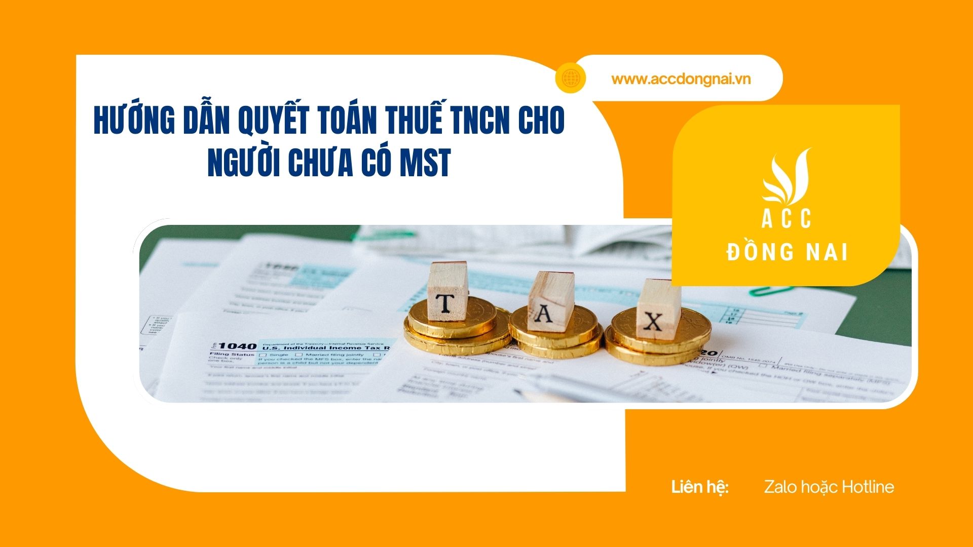 Hướng dẫn quyết toán thuế TNCN cho người chưa có MST