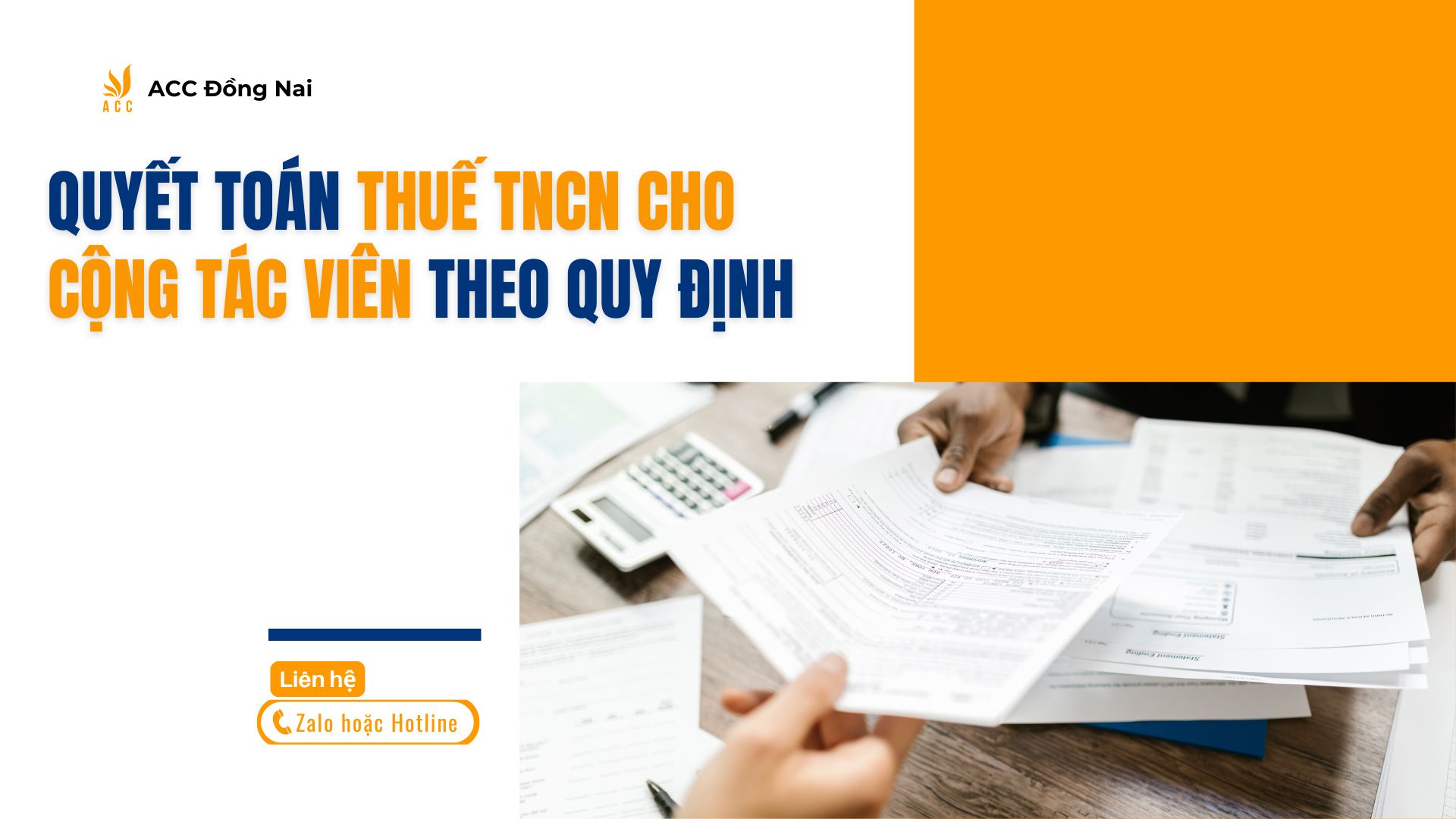 Quyết toán thuế TNCN cho cộng tác viên theo quy định