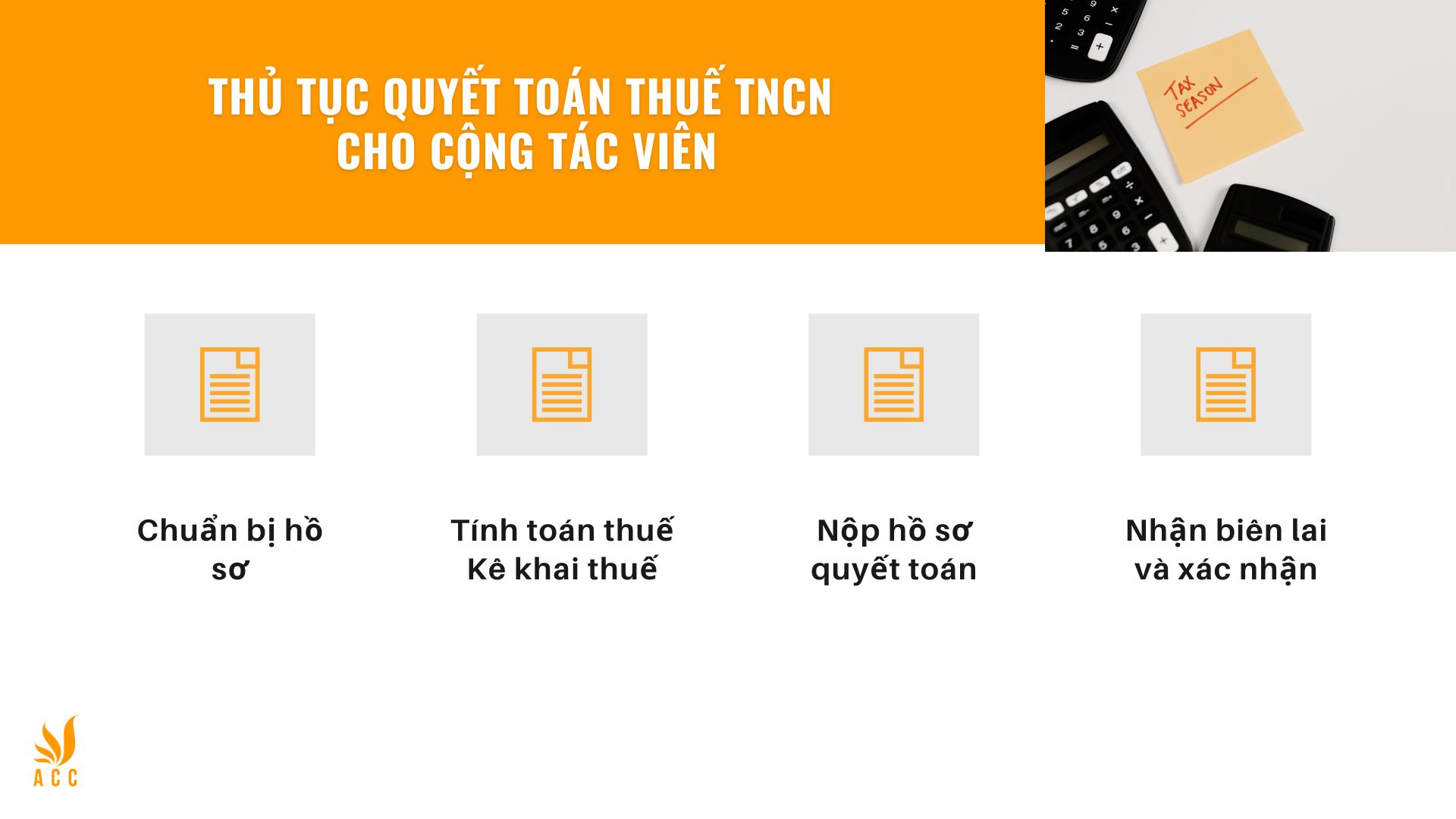 Thủ tục quyết toán thuế TNCN cho cộng tác viên