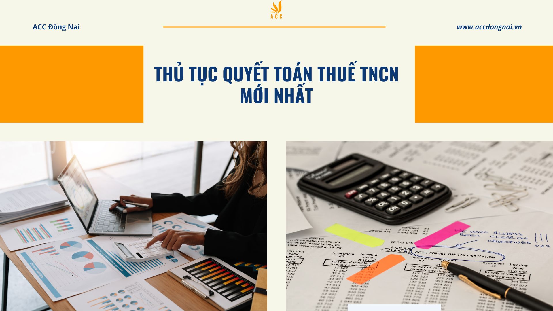 Thủ tục quyết toán thuế TNCN mới nhất