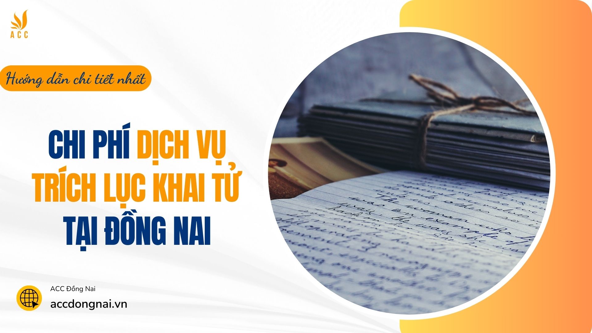 Chi phí dịch vụ trích lục khai tử tại Đồng Nai