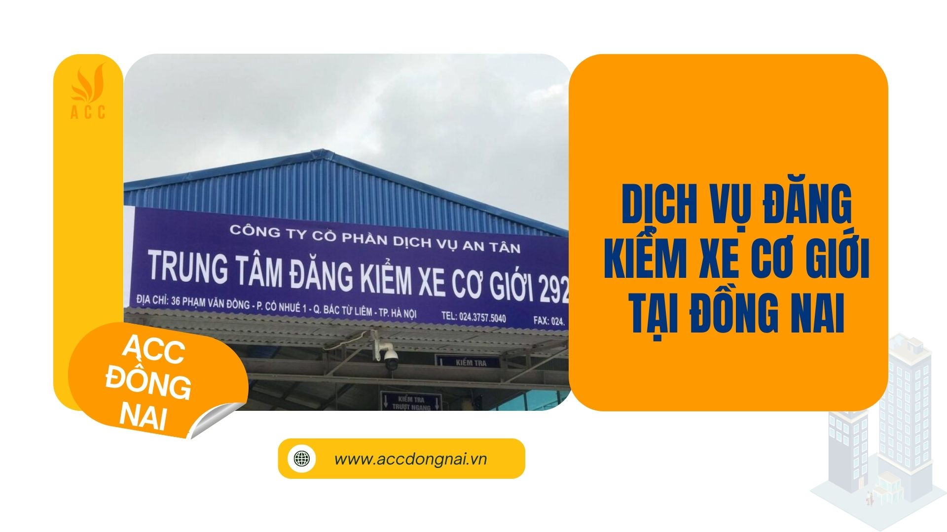 Dịch vụ đăng kiểm xe cơ giới​ tại Đồng Nai