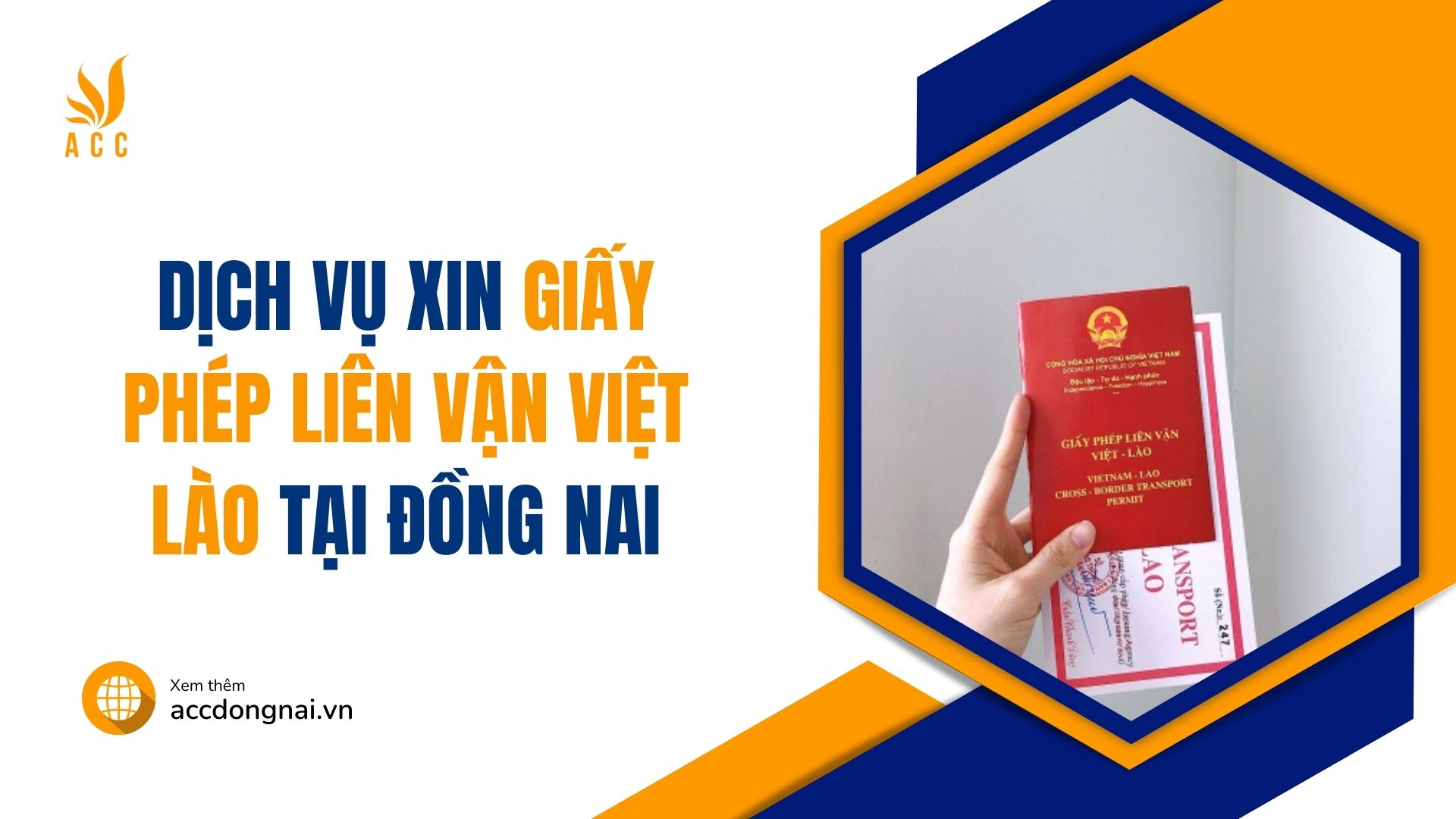 Dịch vụ xin giấy phép liên vận Việt Lào tại Đồng Nai